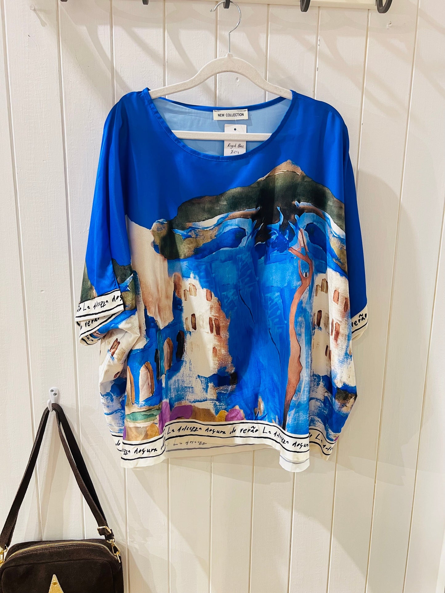 Adara Top | Multiple Colours Shirt Parisienne Collection Royal Blue 