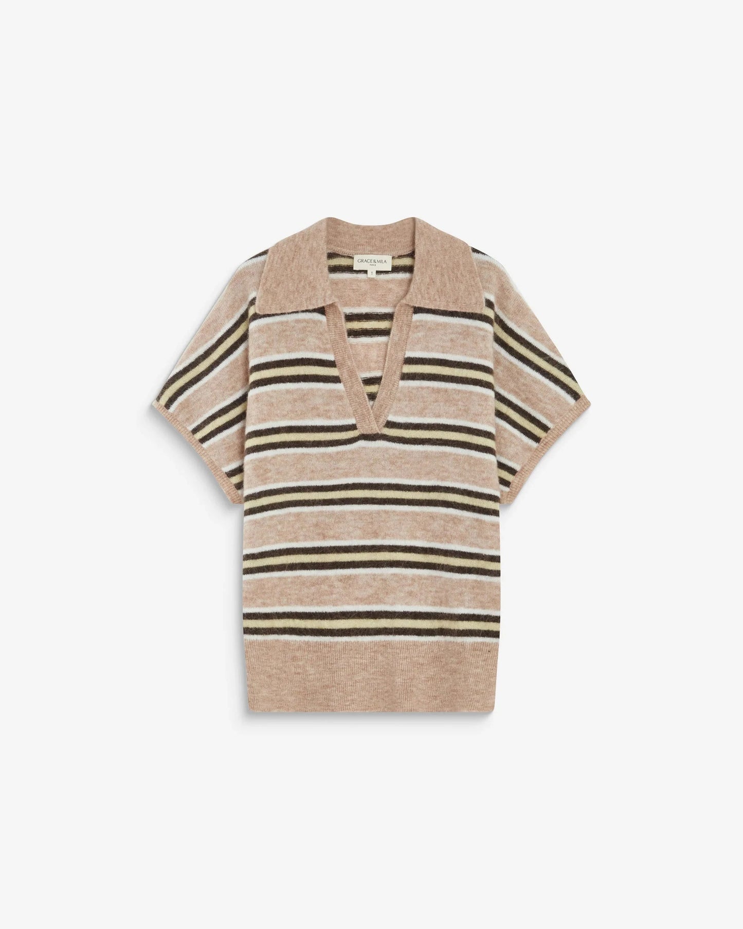 Aizen Knit | Beige Jumper Grace and Mila 