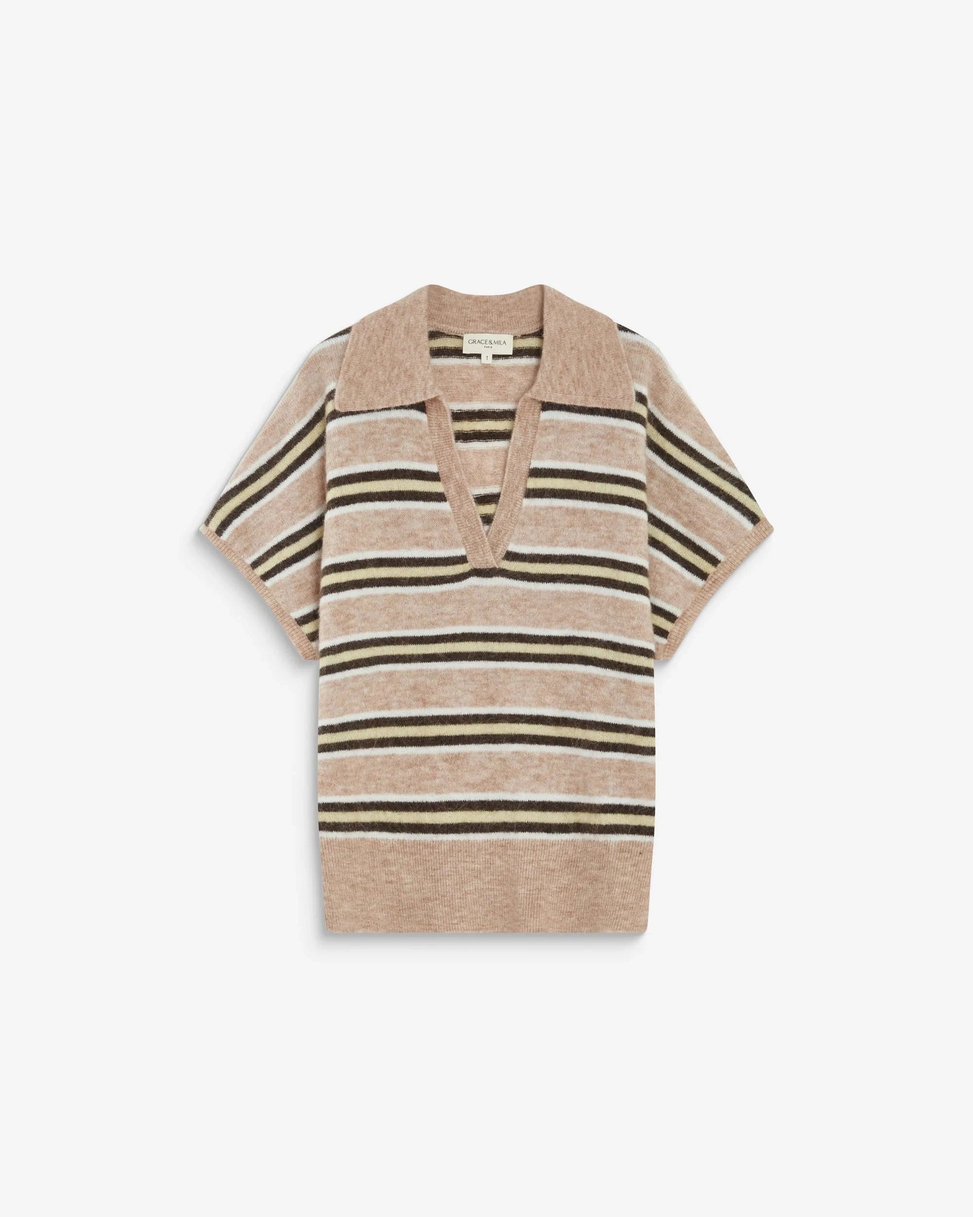 Aizen Knit | Beige Jumper Grace and Mila 