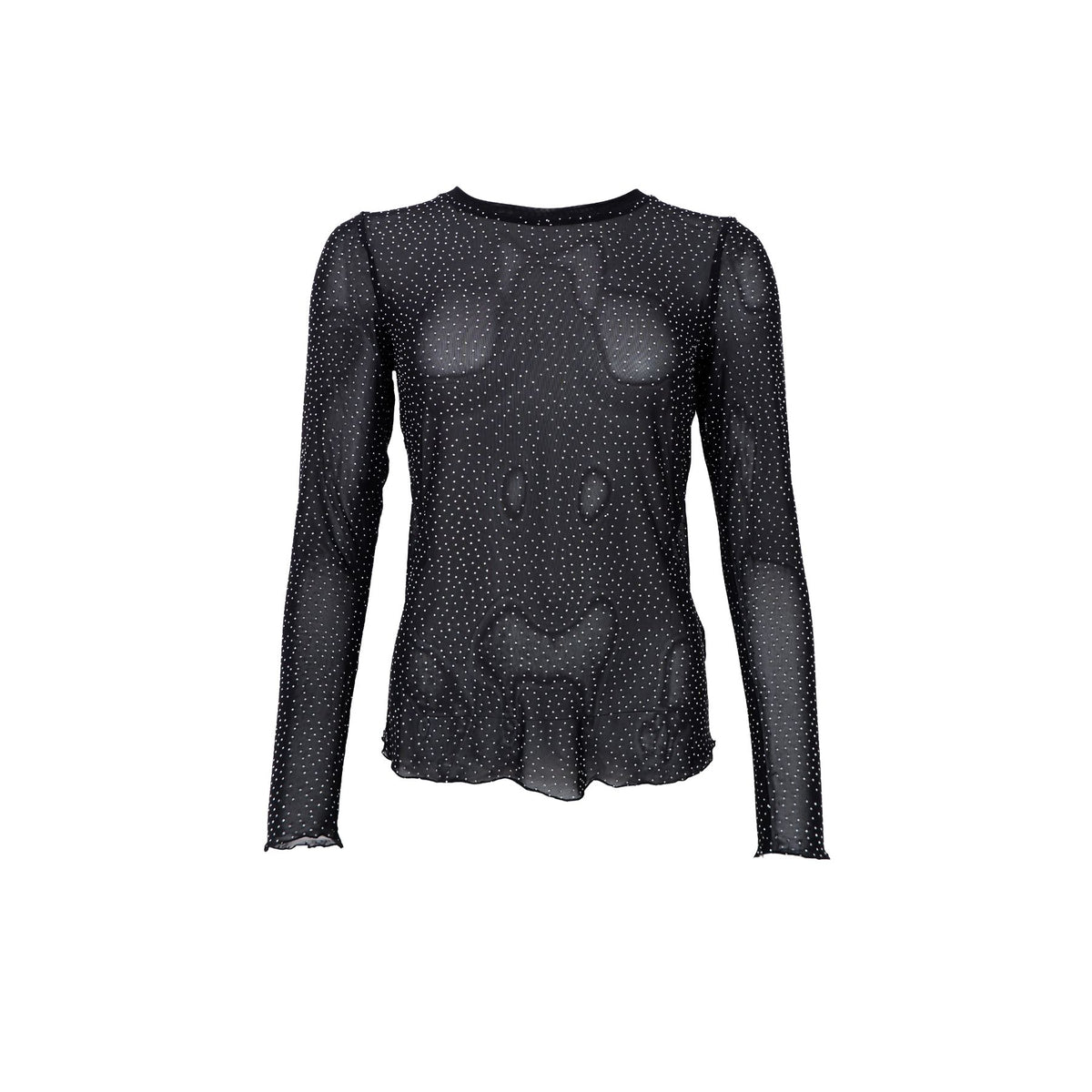 Alexis Blouse | Black Shirts & Tops Black Colour 