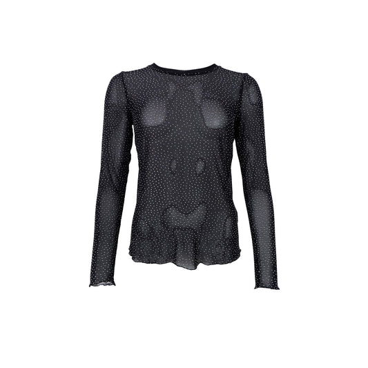 Alexis Blouse | Black Shirts & Tops Black Colour 