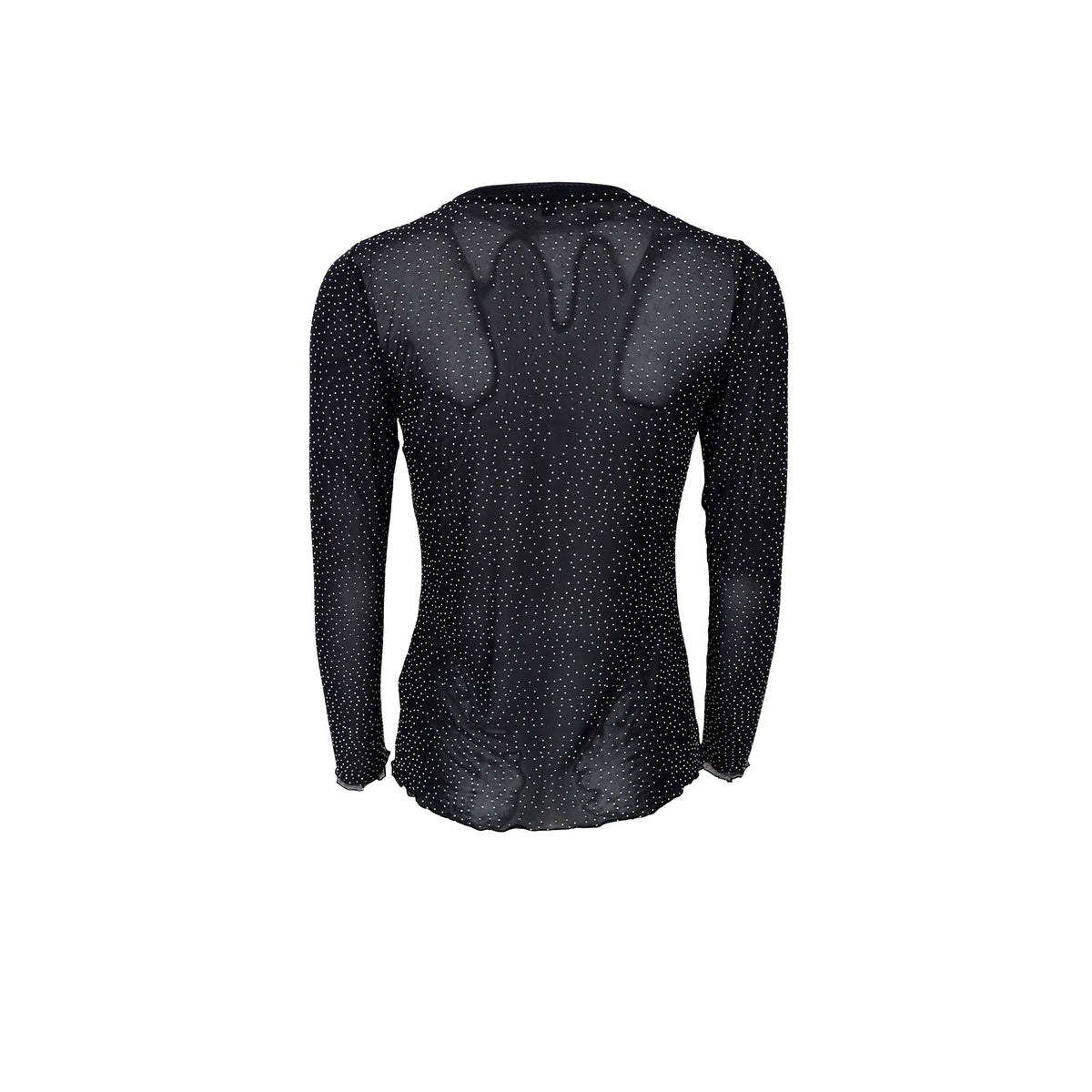 Alexis Blouse | Black Shirts & Tops Black Colour 