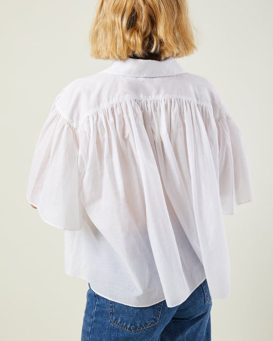 Alice Shirt | White Shirts & Tops Chalk 