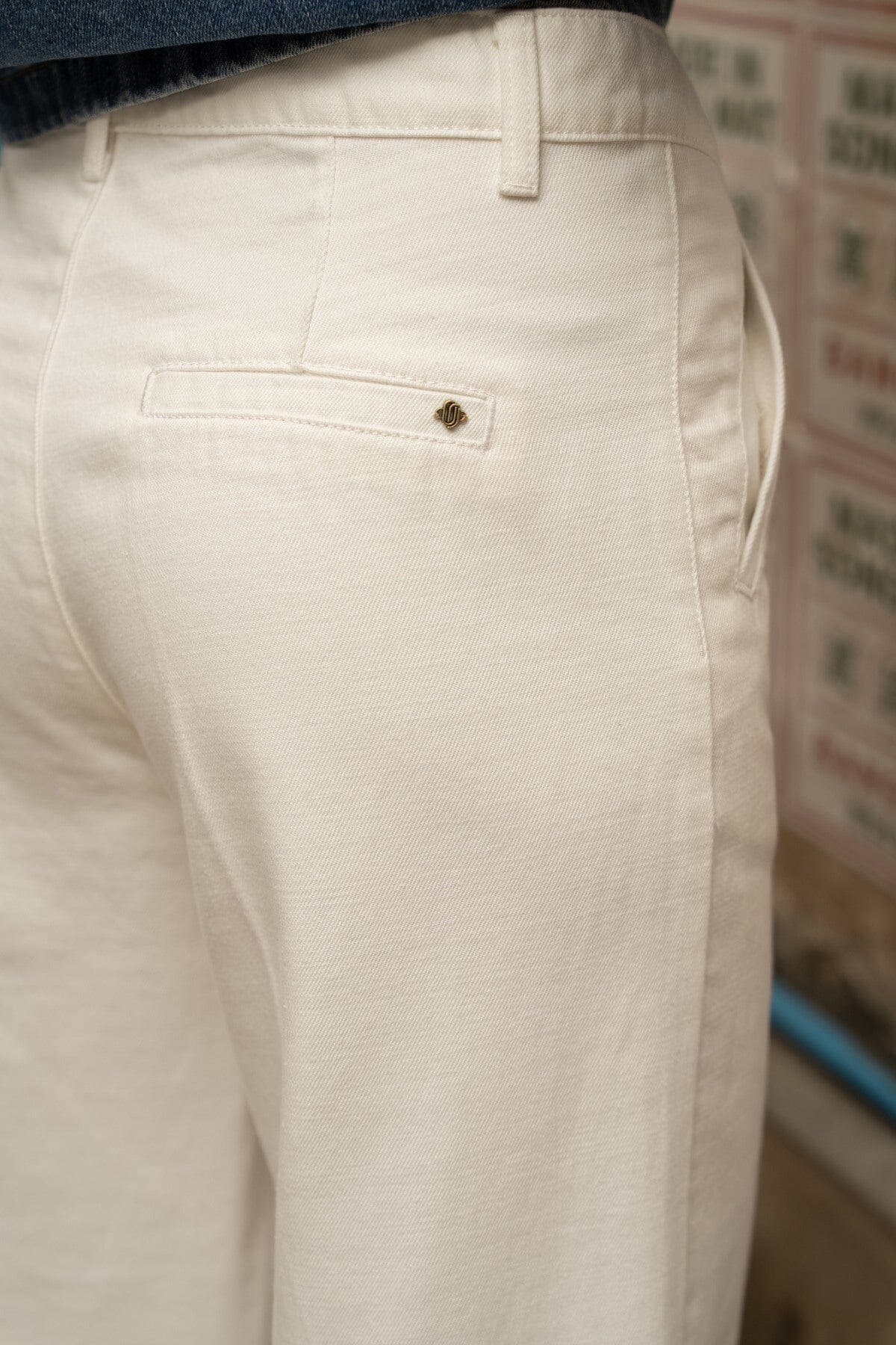 Aline Jeans | White Jeans Parisienne Collection 