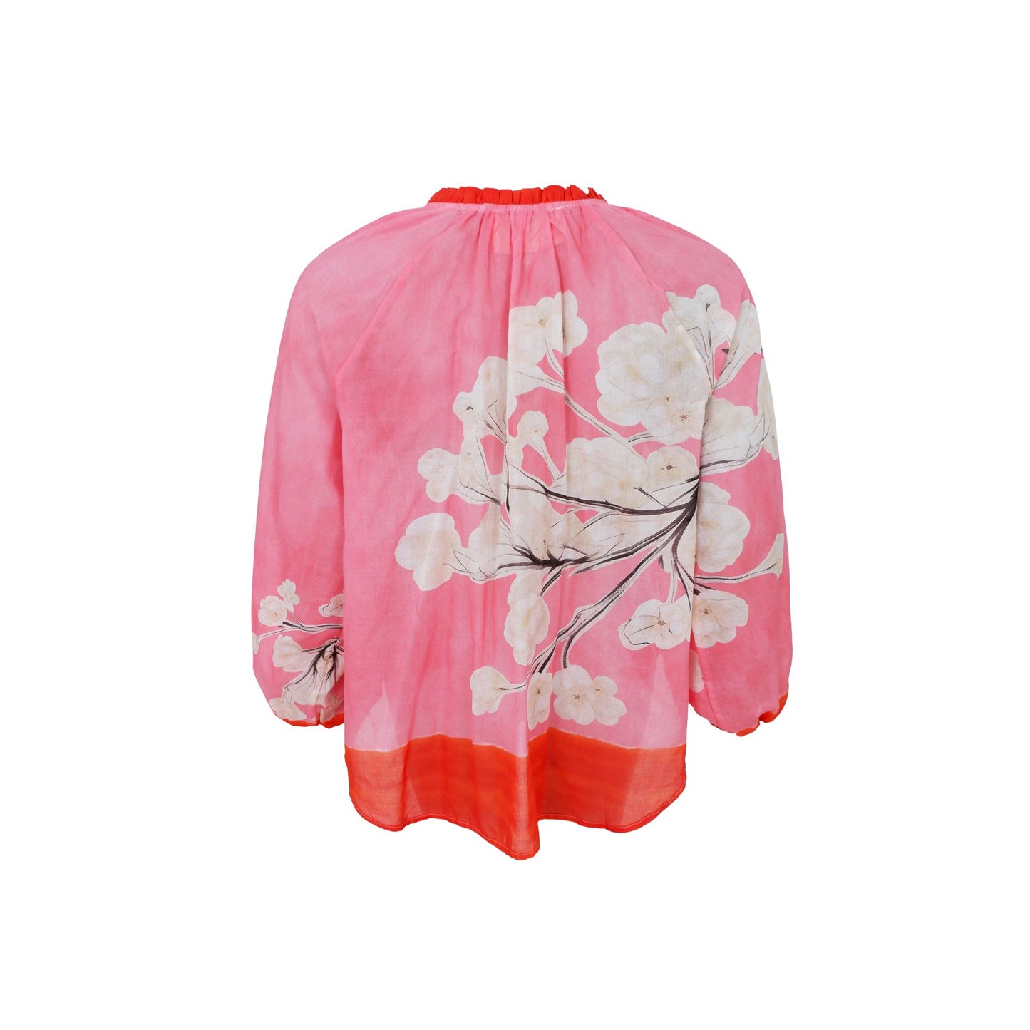 Amellia Blouse | Pink Blouse Black Colour 