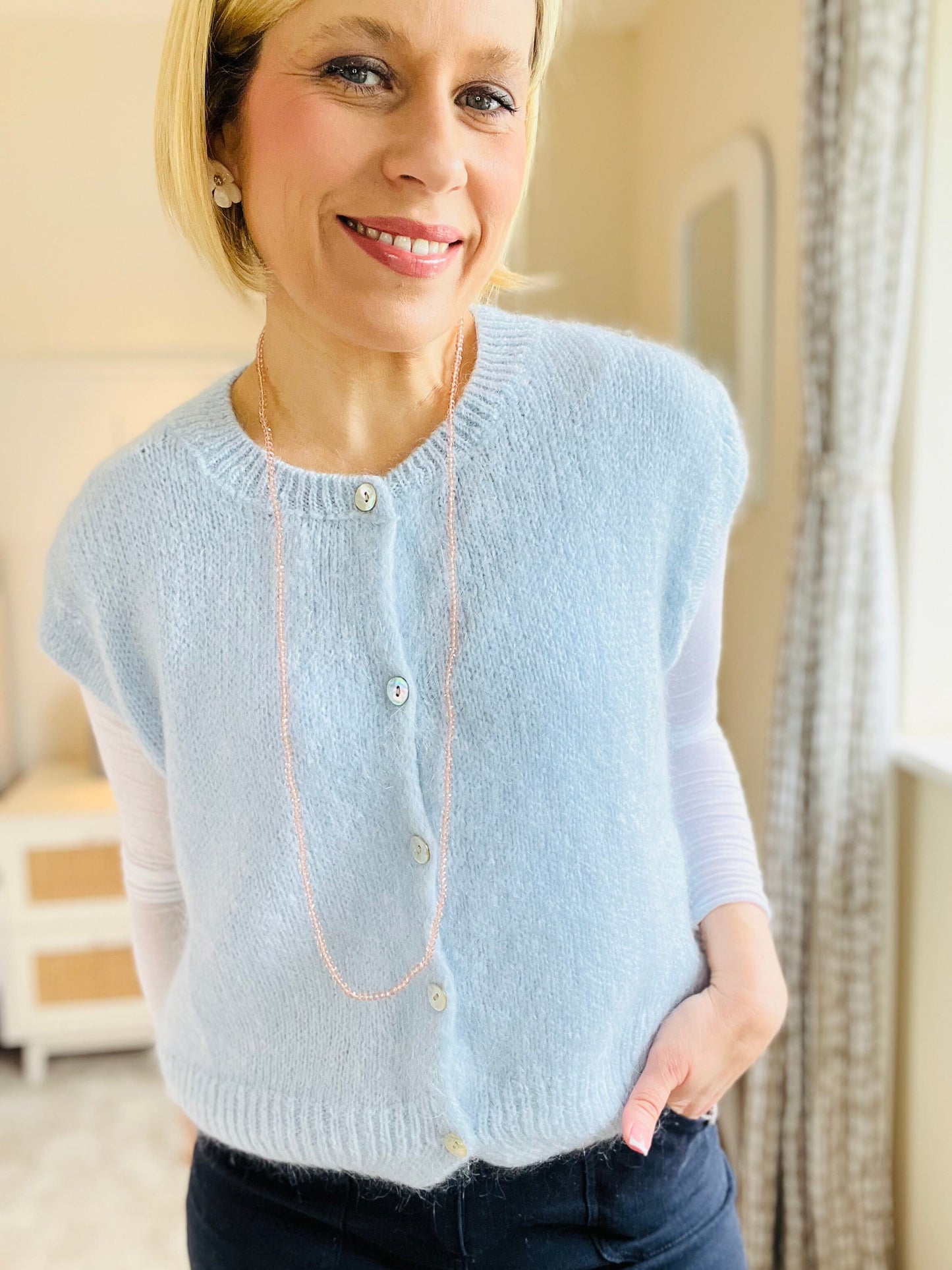 Amie Mohair Vest | 5 Colours Knitwear French Edit 