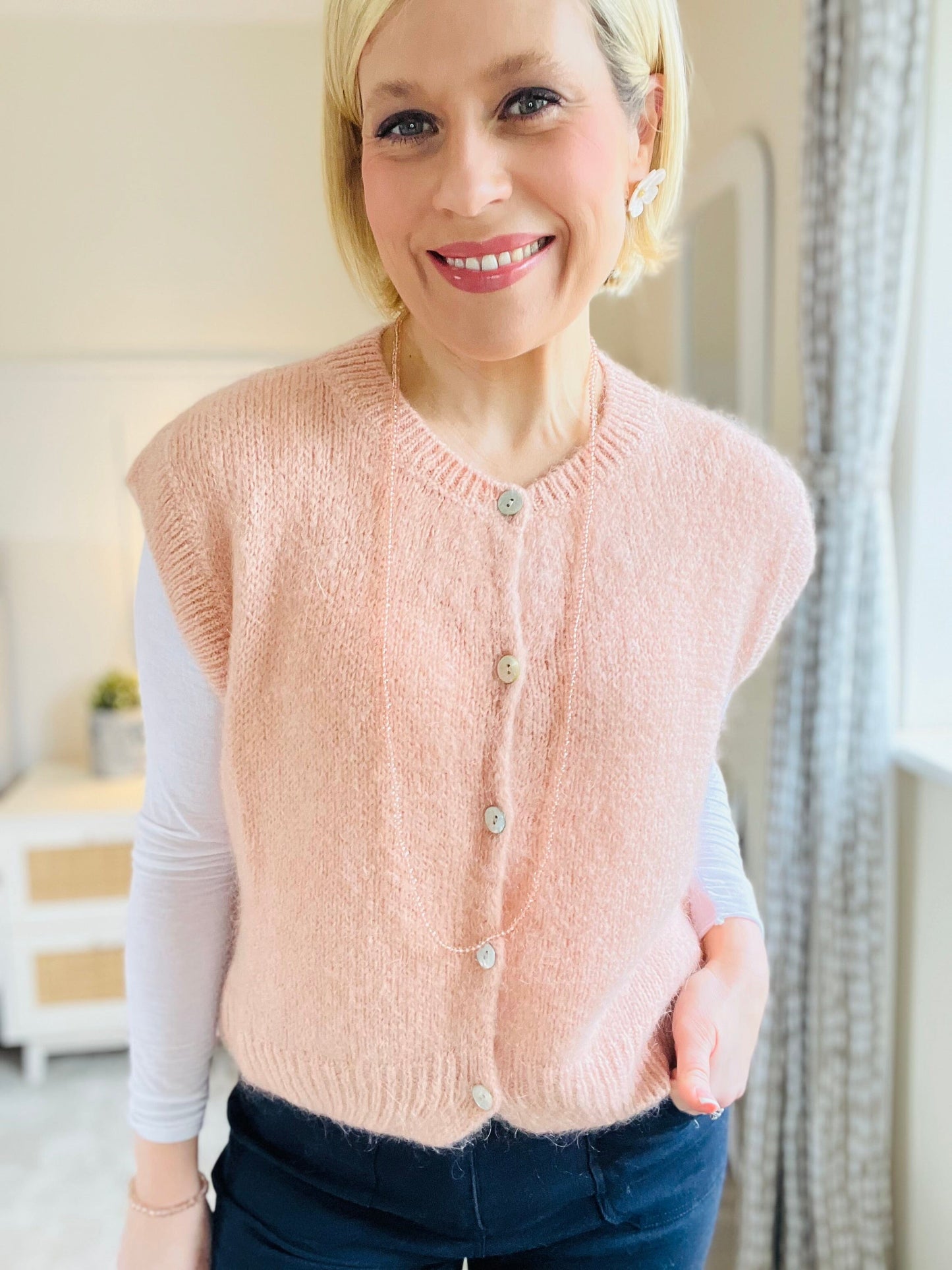 Amie Mohair Vest | 5 Colours Knitwear French Edit 
