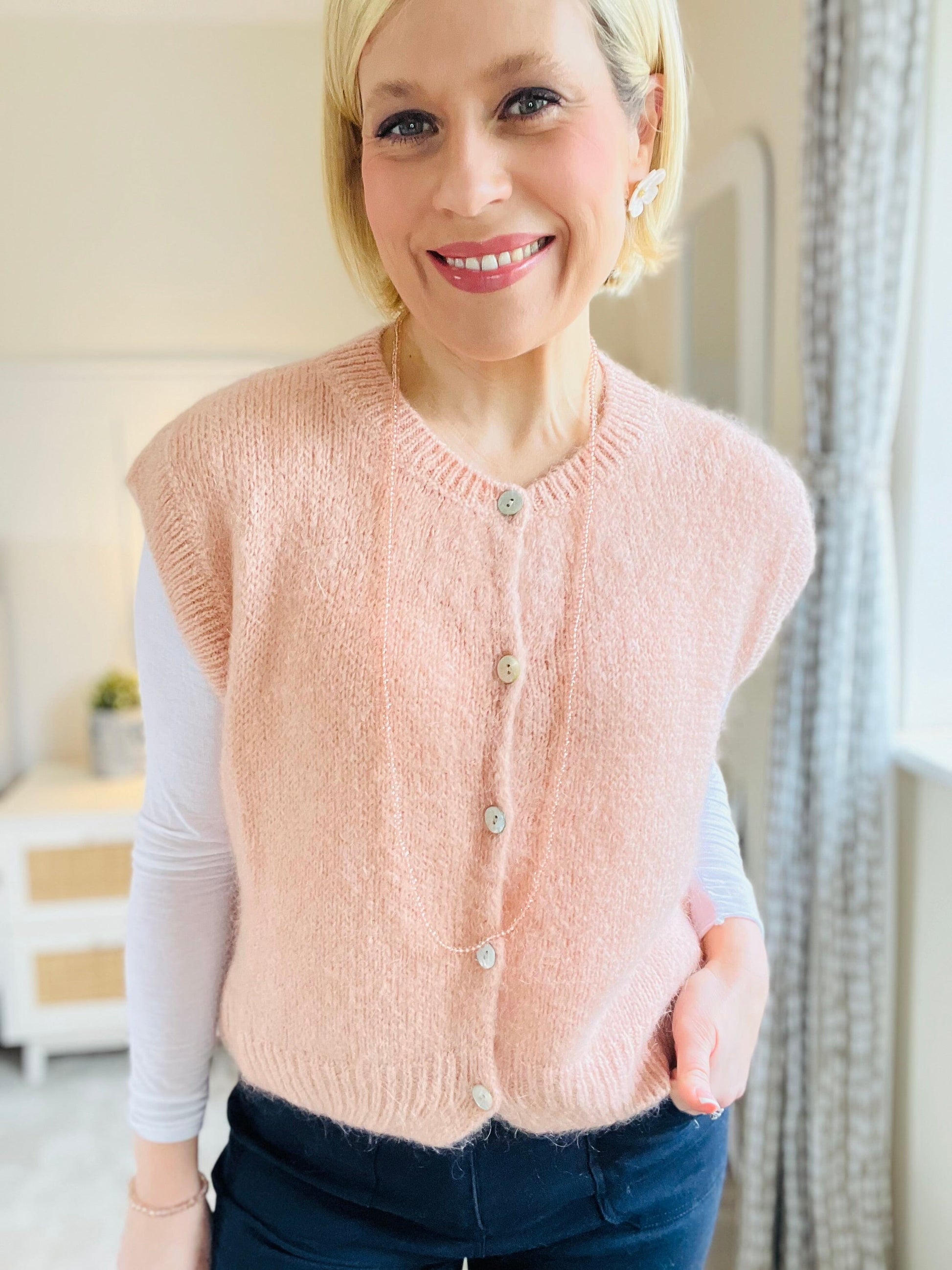 Amie Mohair Vest | 5 Colours Knitwear French Edit 