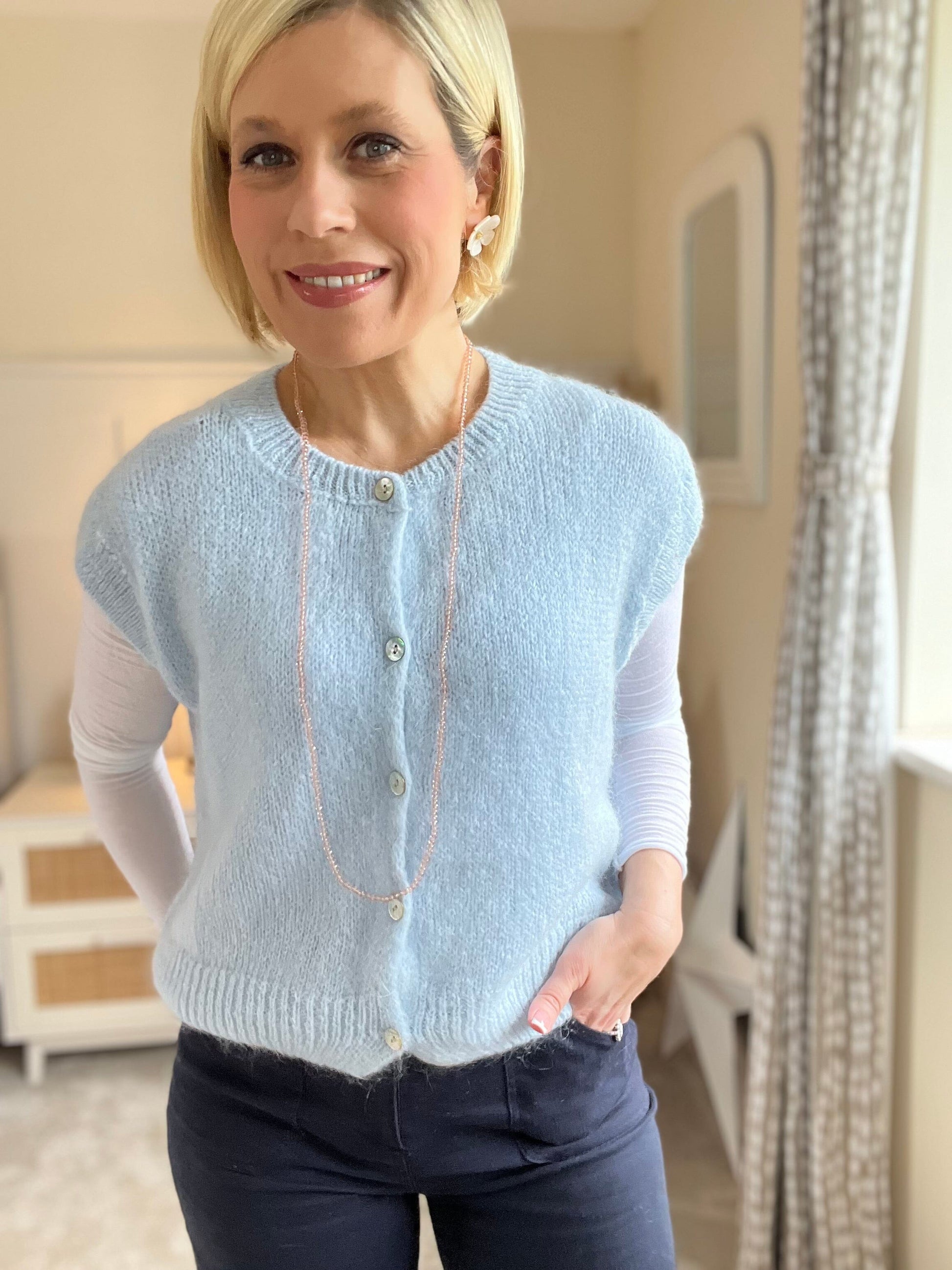 Amie Mohair Vest | 5 Colours Knitwear French Edit 