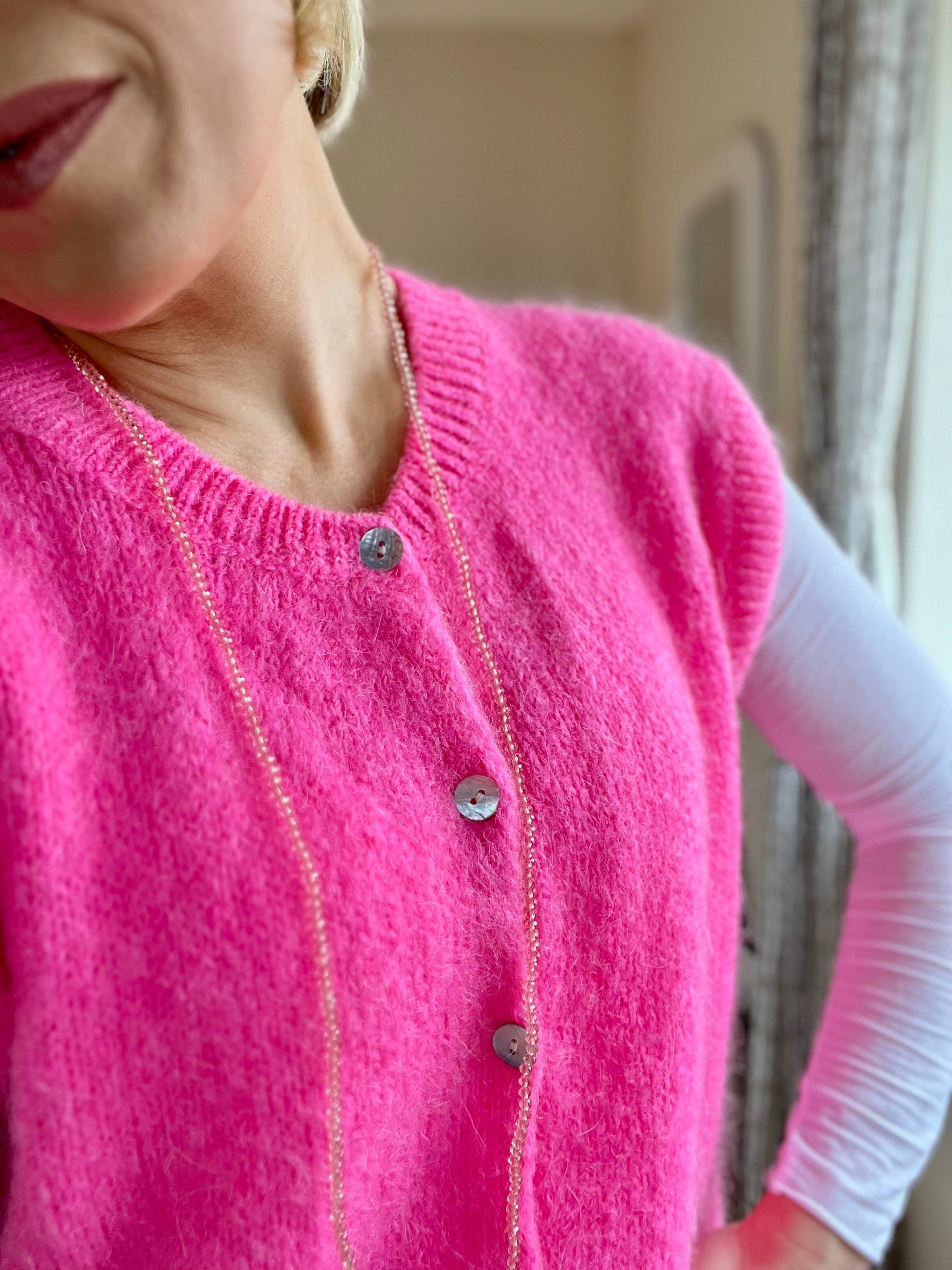 Amie Mohair Vest | 5 Colours Knitwear French Edit 