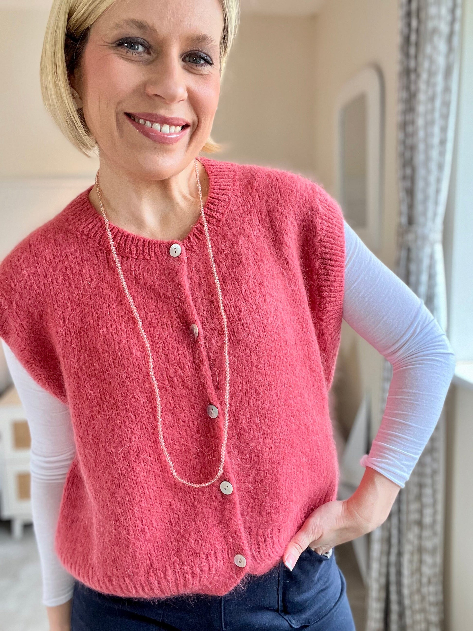 Amie Mohair Vest | 5 Colours Knitwear French Edit 