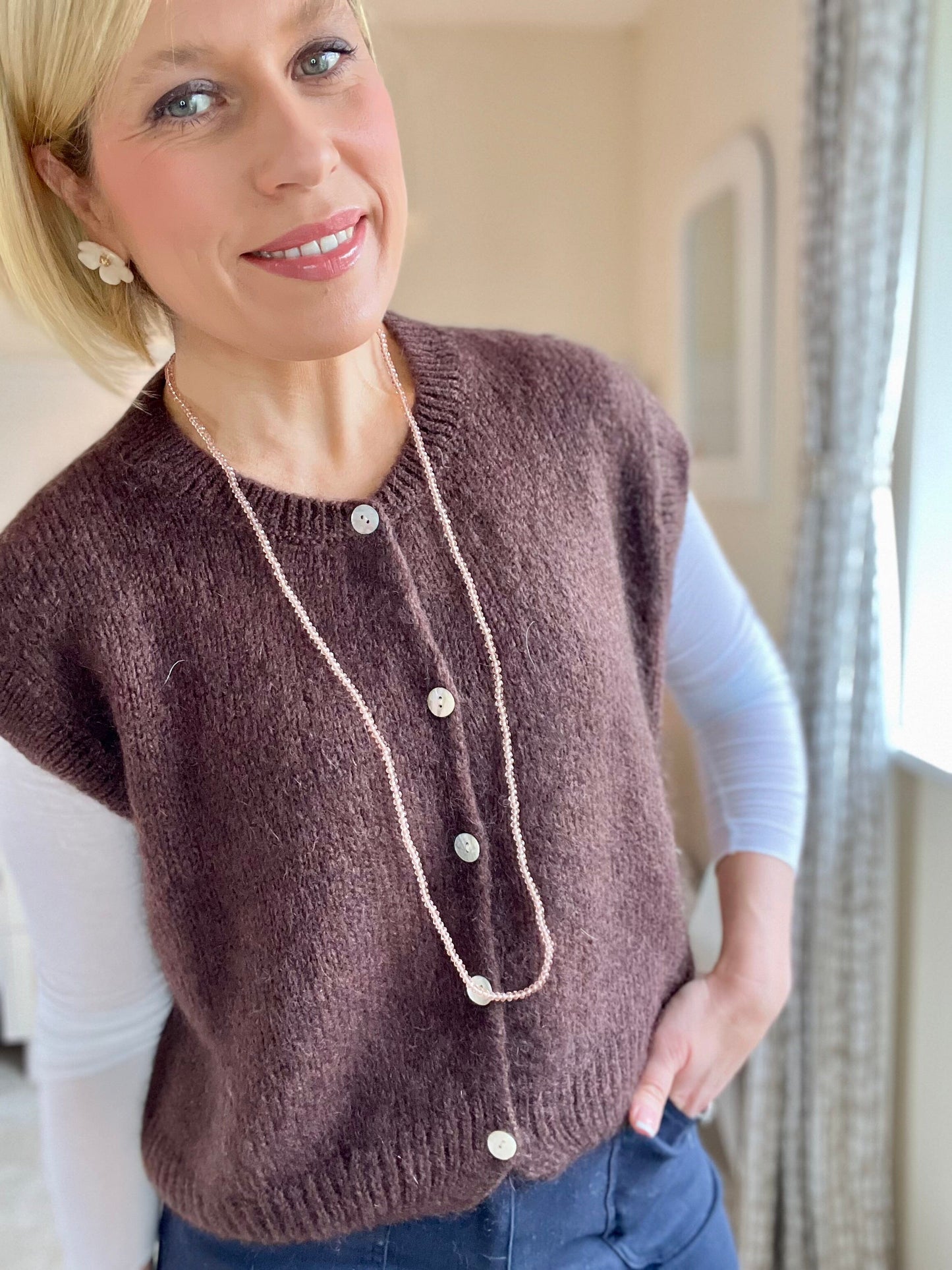 Amie Mohair Vest | 5 Colours Knitwear French Edit 