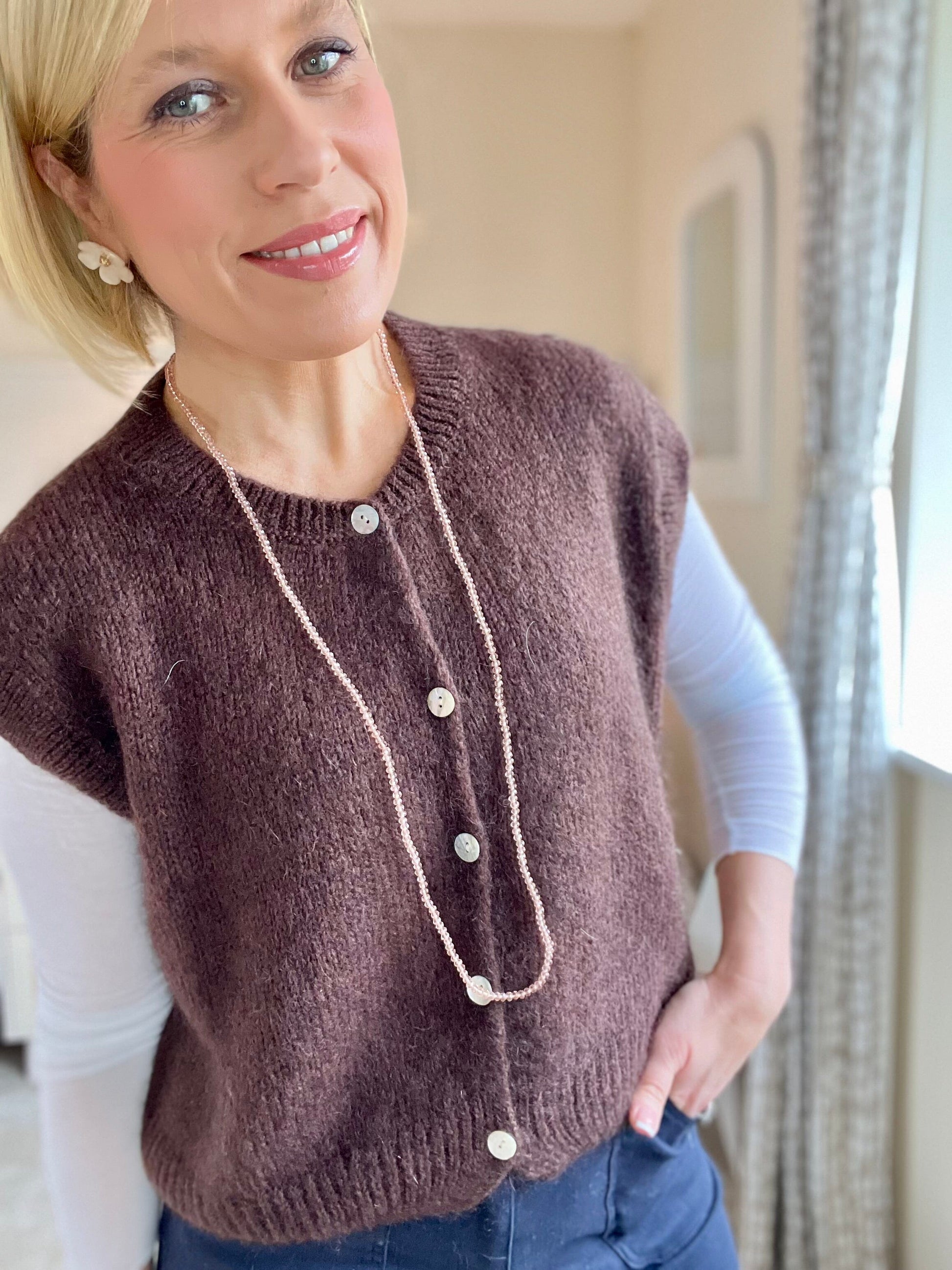Amie Mohair Vest | 5 Colours Knitwear French Edit 