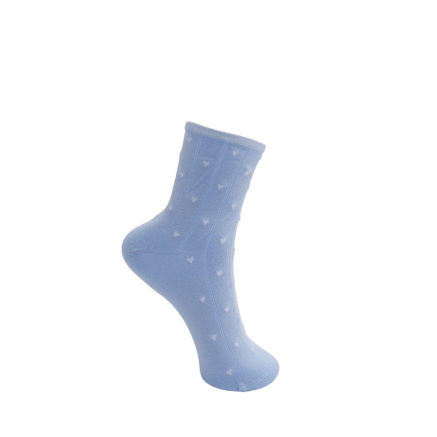 Amora Sock | 4 Colours Socks Black Colour Light Blue 