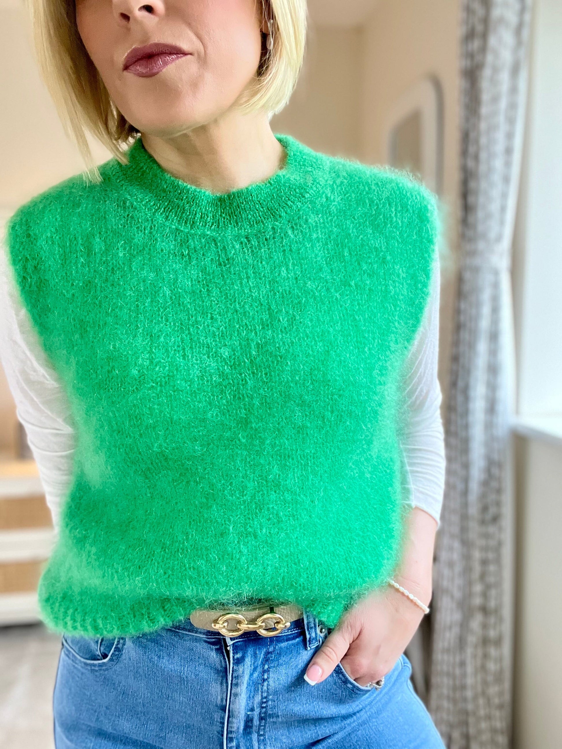 Anaïs Vest | Multiple Colours Knitwear French Edit 