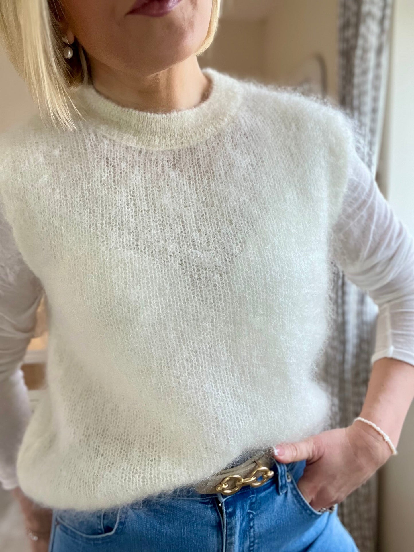 Anaïs Vest | Multiple Colours Knitwear French Edit 