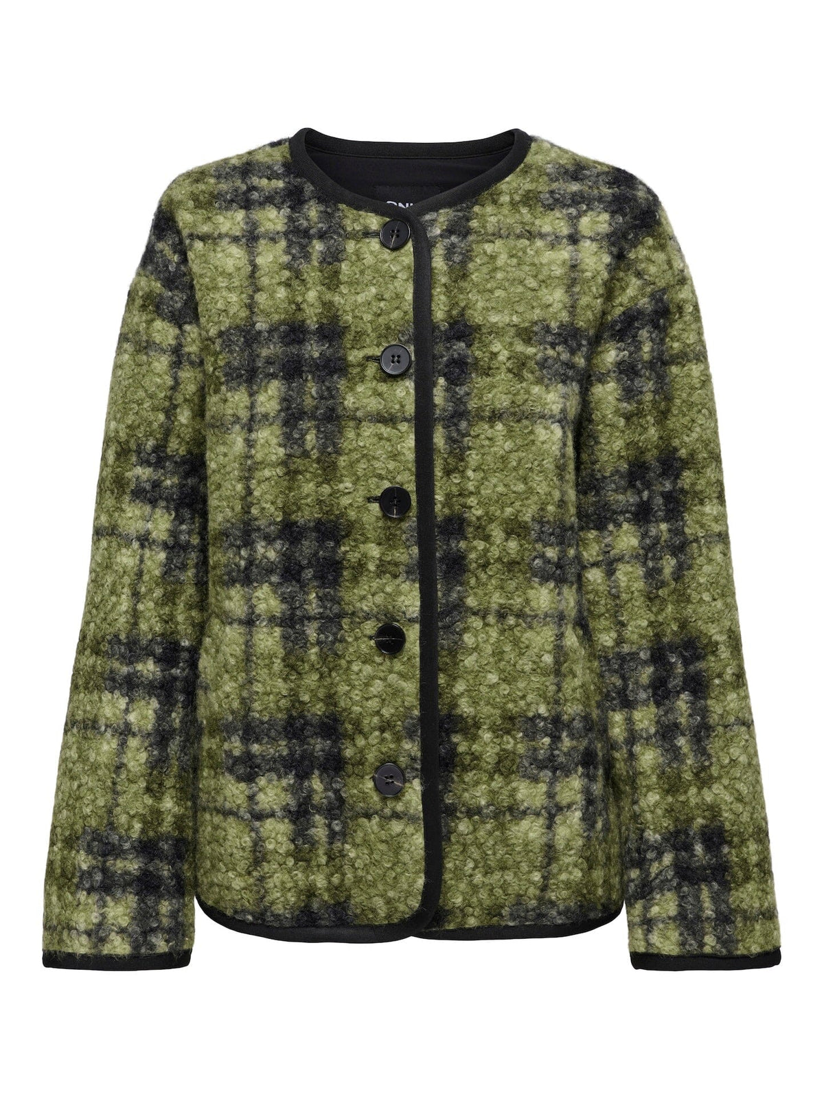Anni Boucle Jacket | Dark Olive Jacket Only 