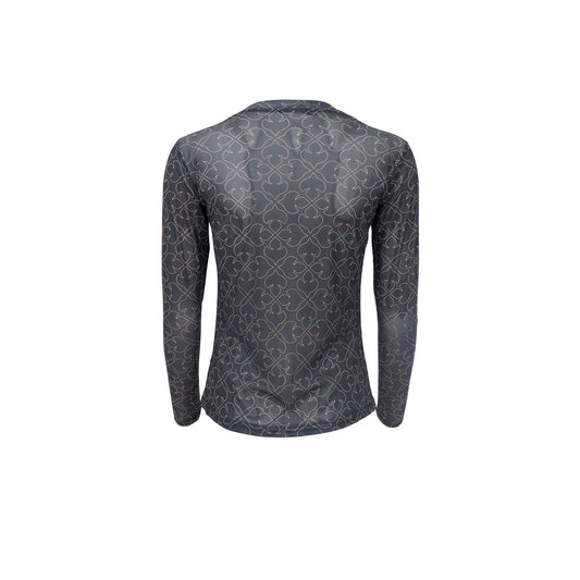 Annie Mesh Blouse | Black Deco Shirts & Tops Black Colour 