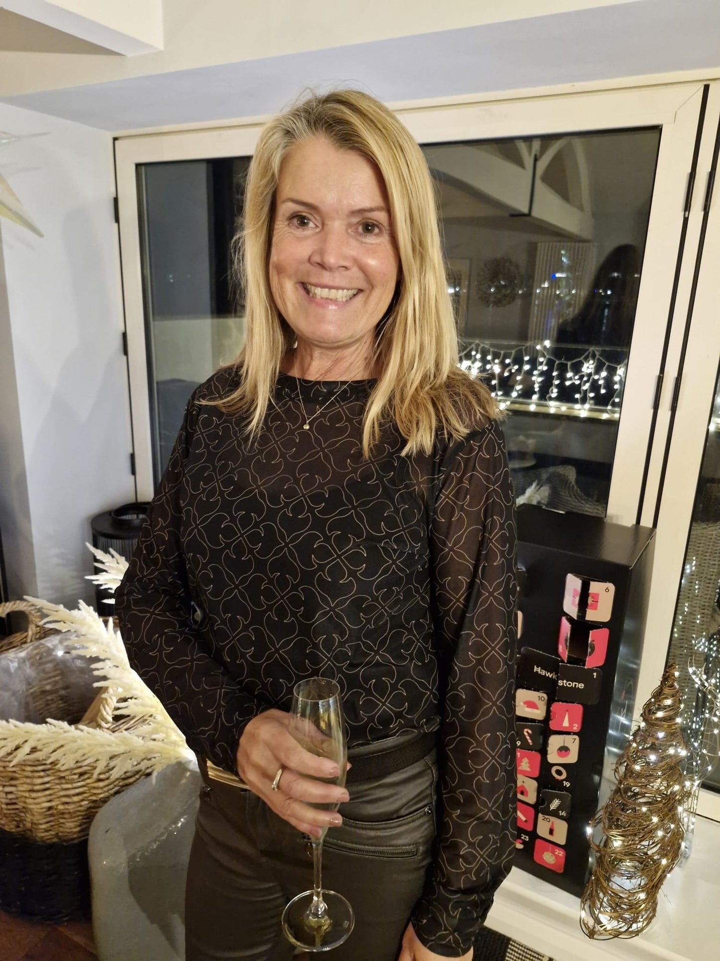 Annie Mesh Blouse | Black Deco Shirts & Tops Black Colour 