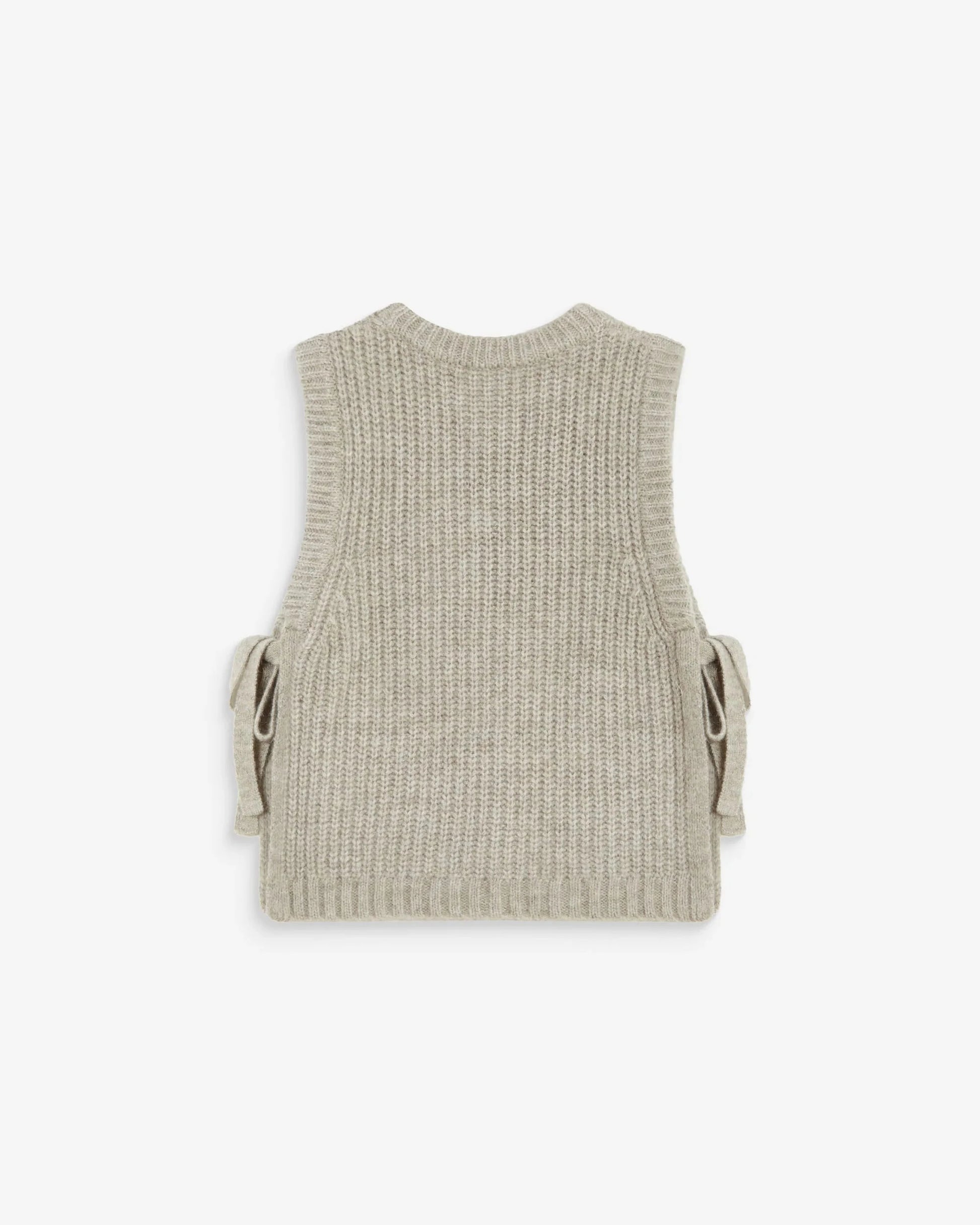 Argan Vest | Greige Top Grace and Mila 