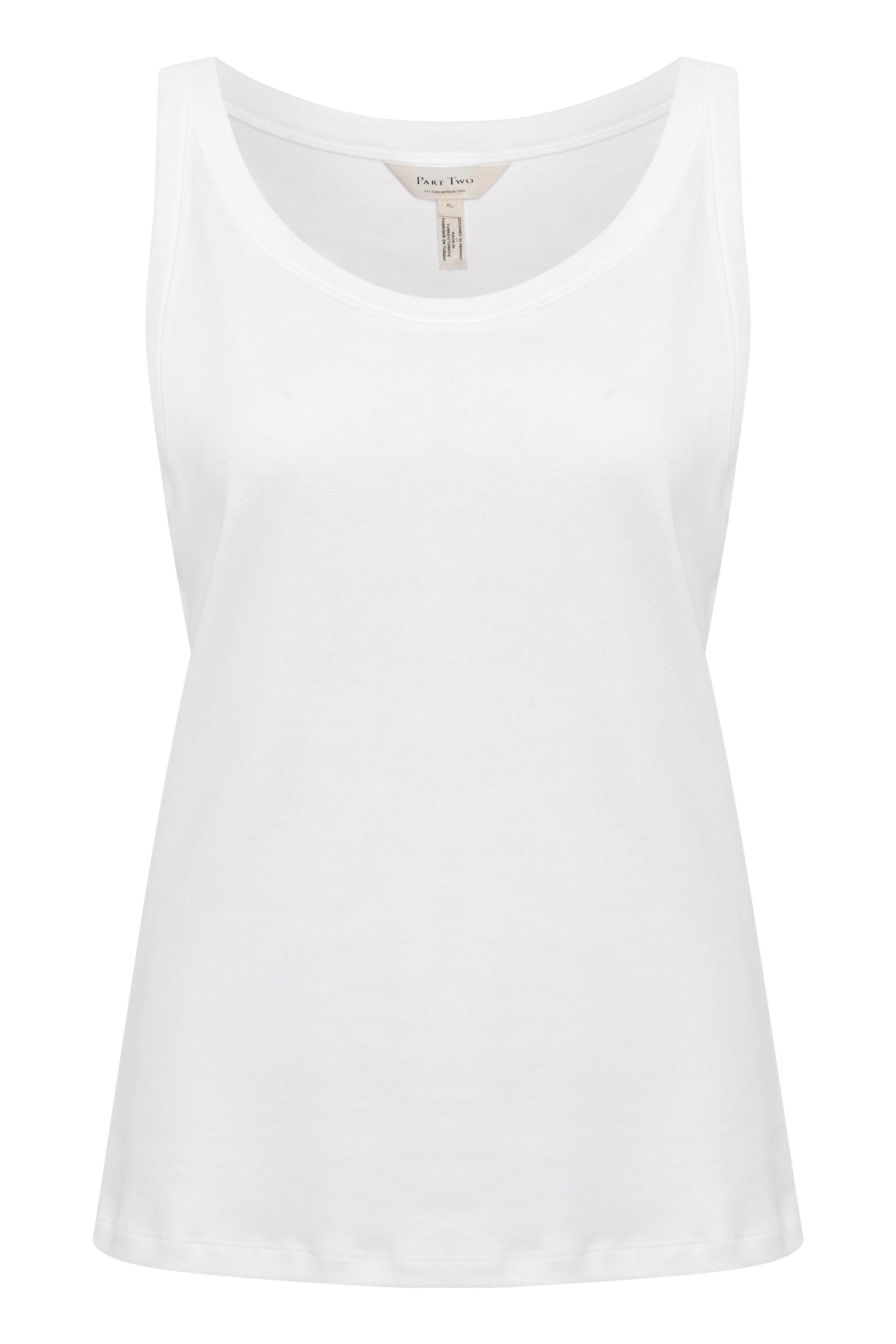 Arvida Top | Bright White Vest Part Two 
