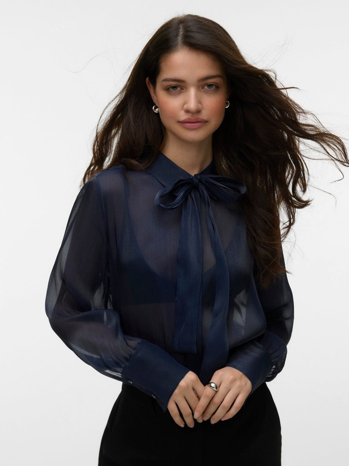 Athena Shirt | Navy Blazer Blouse Vero Moda 