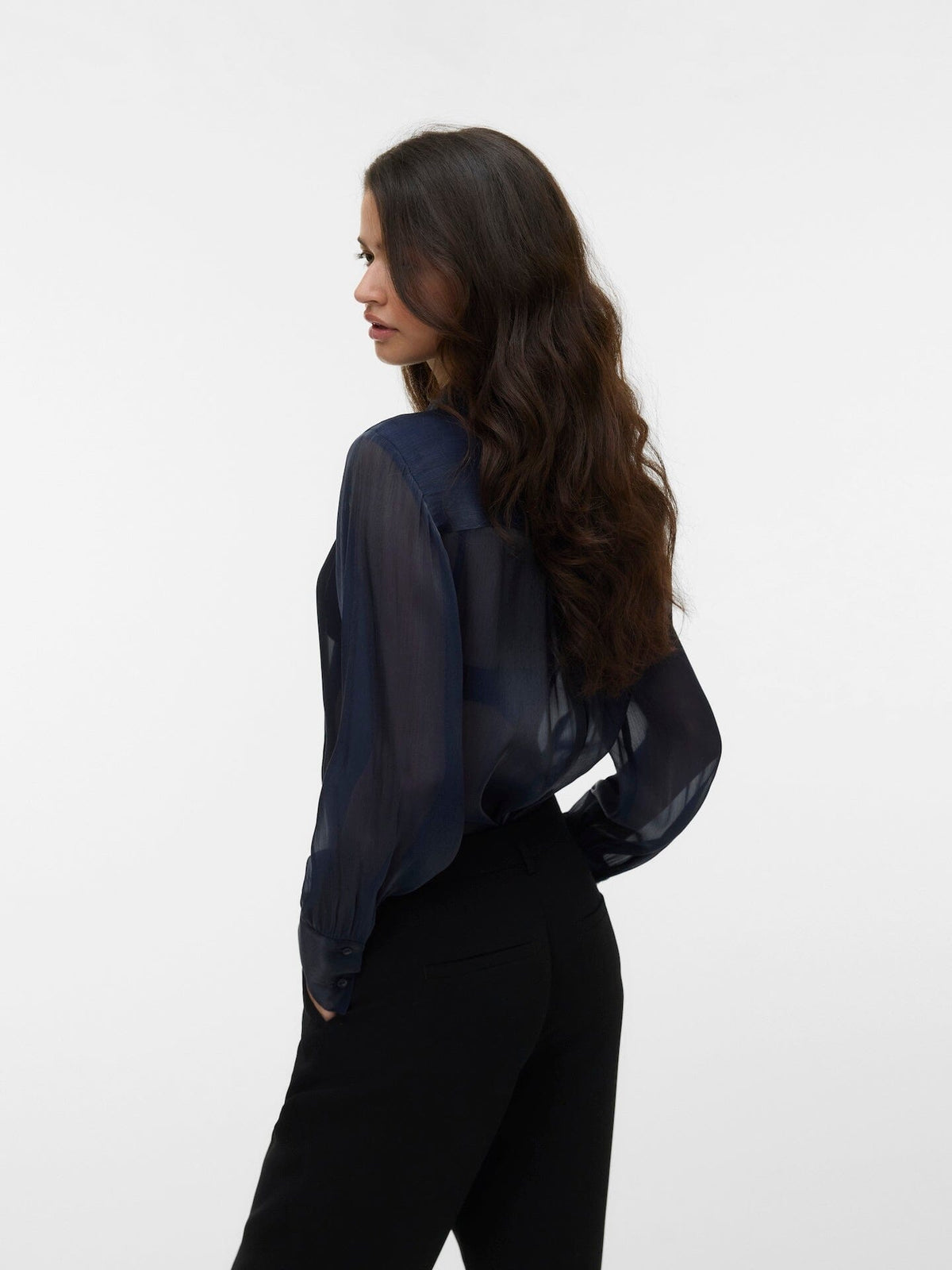 Athena Shirt | Navy Blazer Blouse Vero Moda 