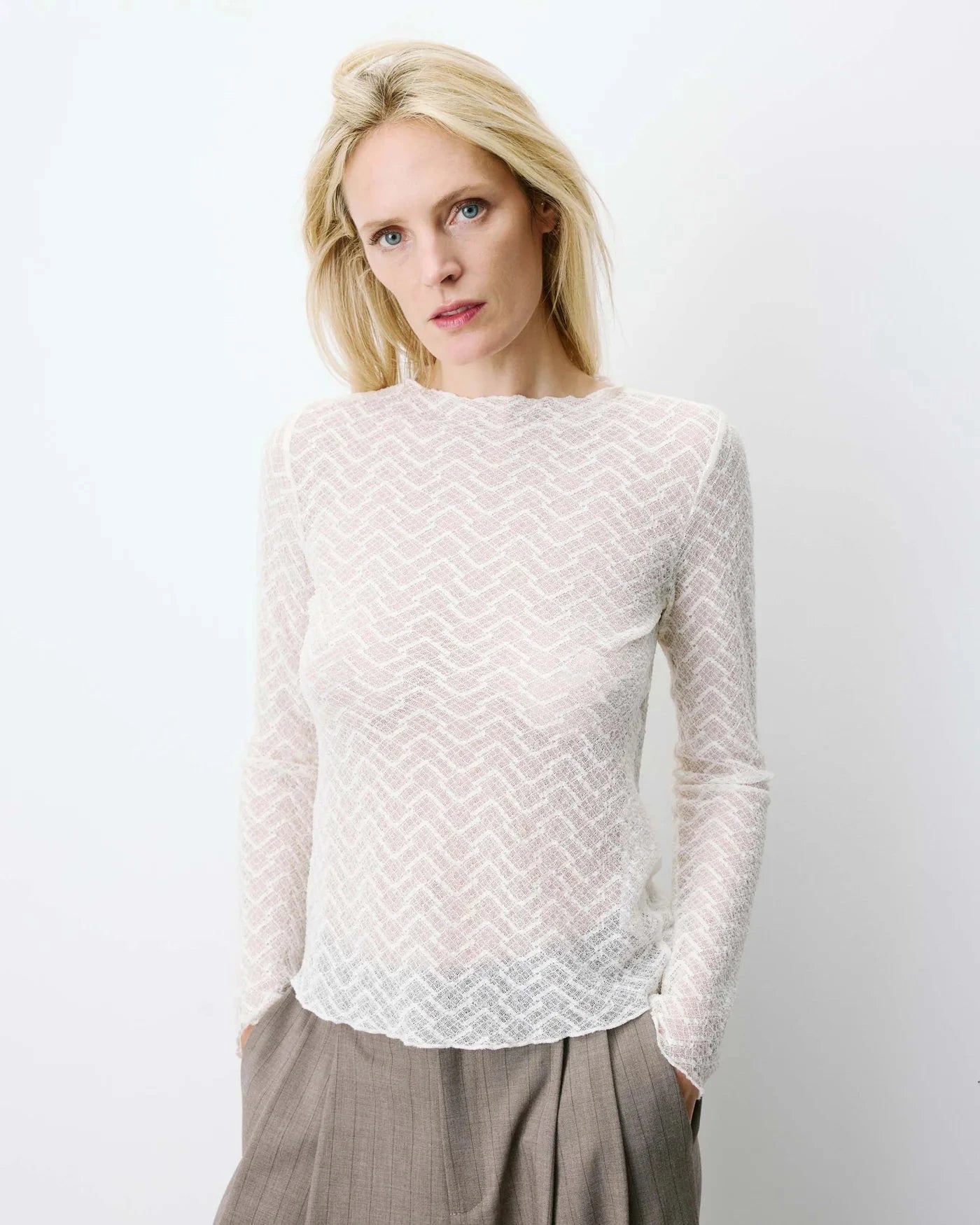 Aube Top | Ecru Top Grace and Mila 