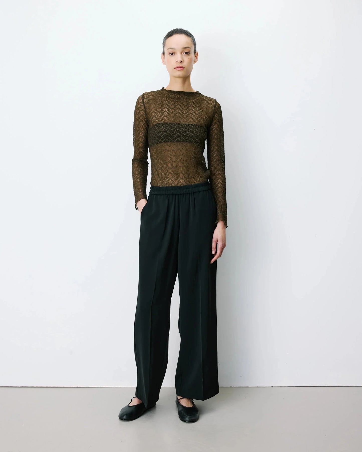 Aube Top | Khaki Top Grace and Mila 
