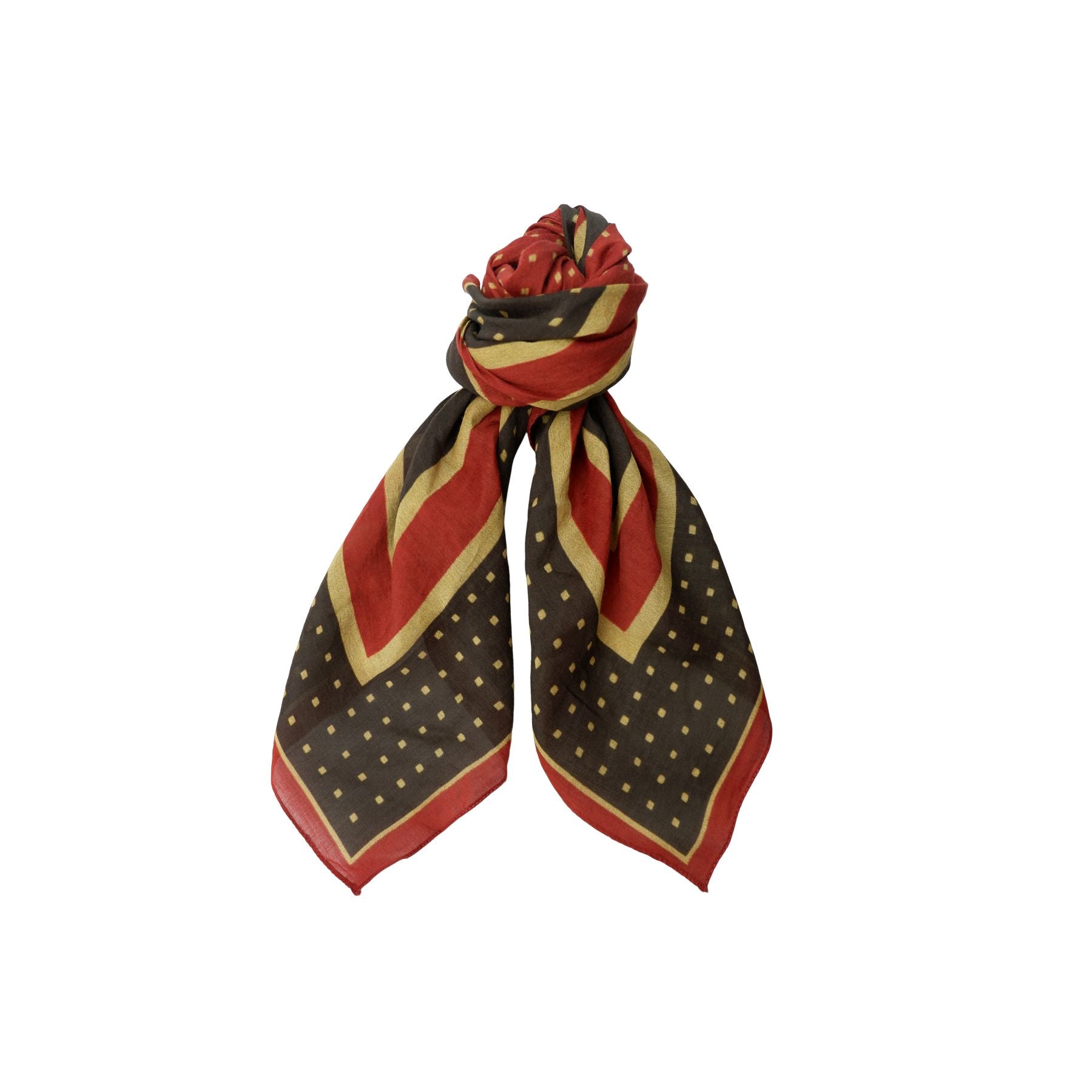 Audrey Mini Scarf | 2 Colours Scarves Black Colour 
