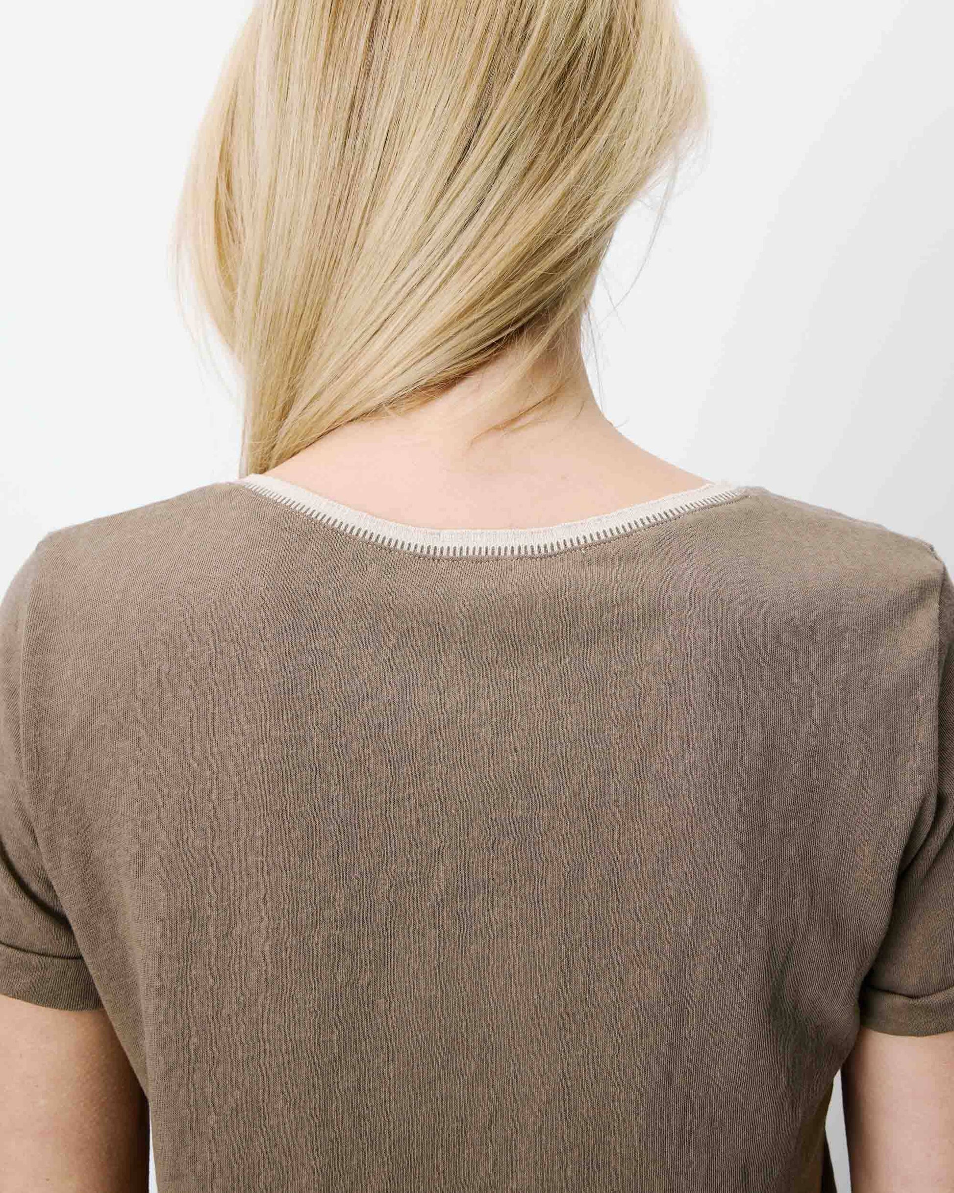 Aurelien Top | Khaki Top Grace and Mila 