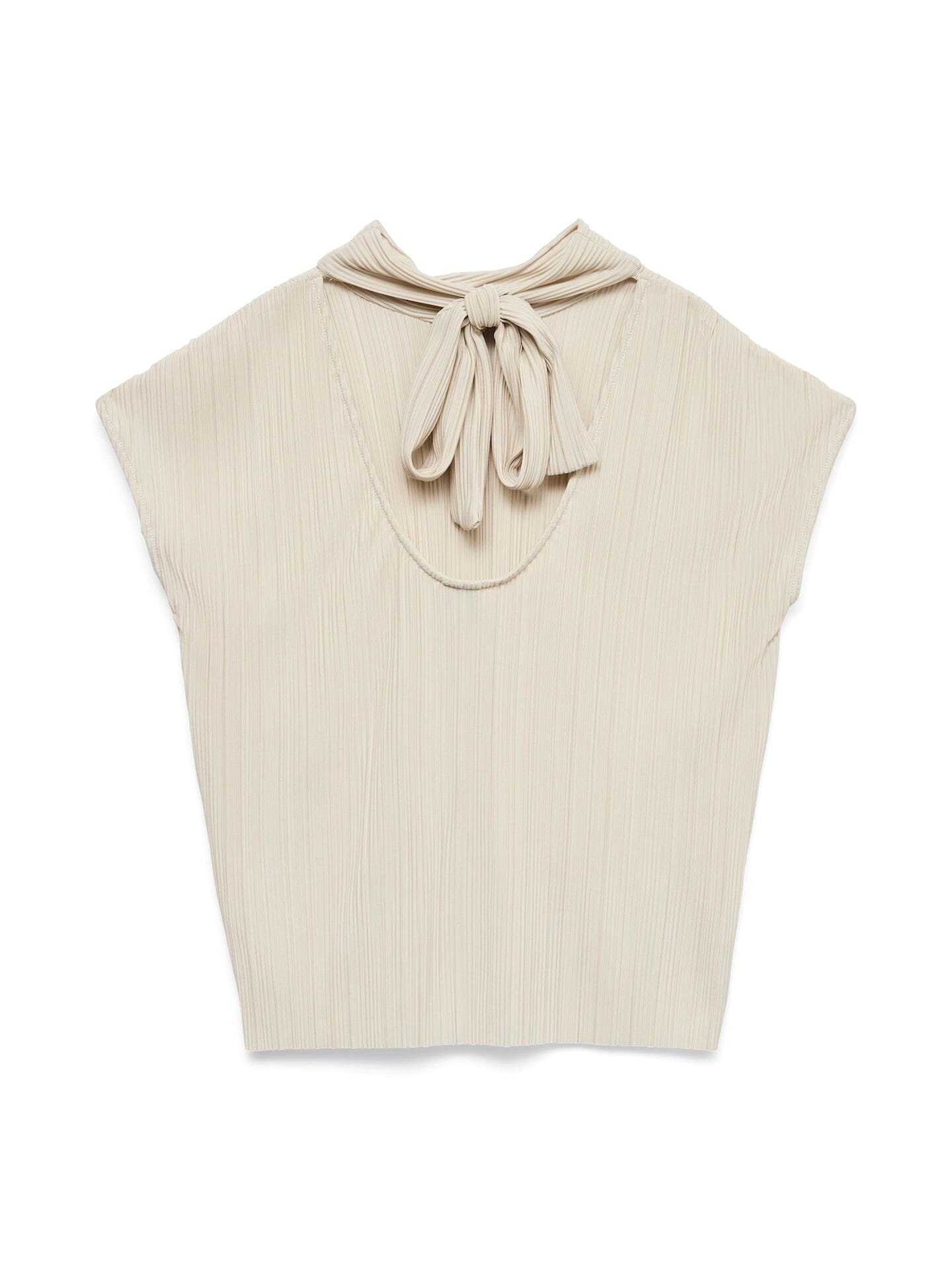Aurora Tie Top | Pumice Stone Blouse Vero Moda 