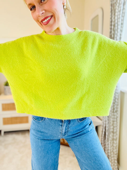Avery Jumper | Multiple Colours Jumper Miss Sugar Acid Green 