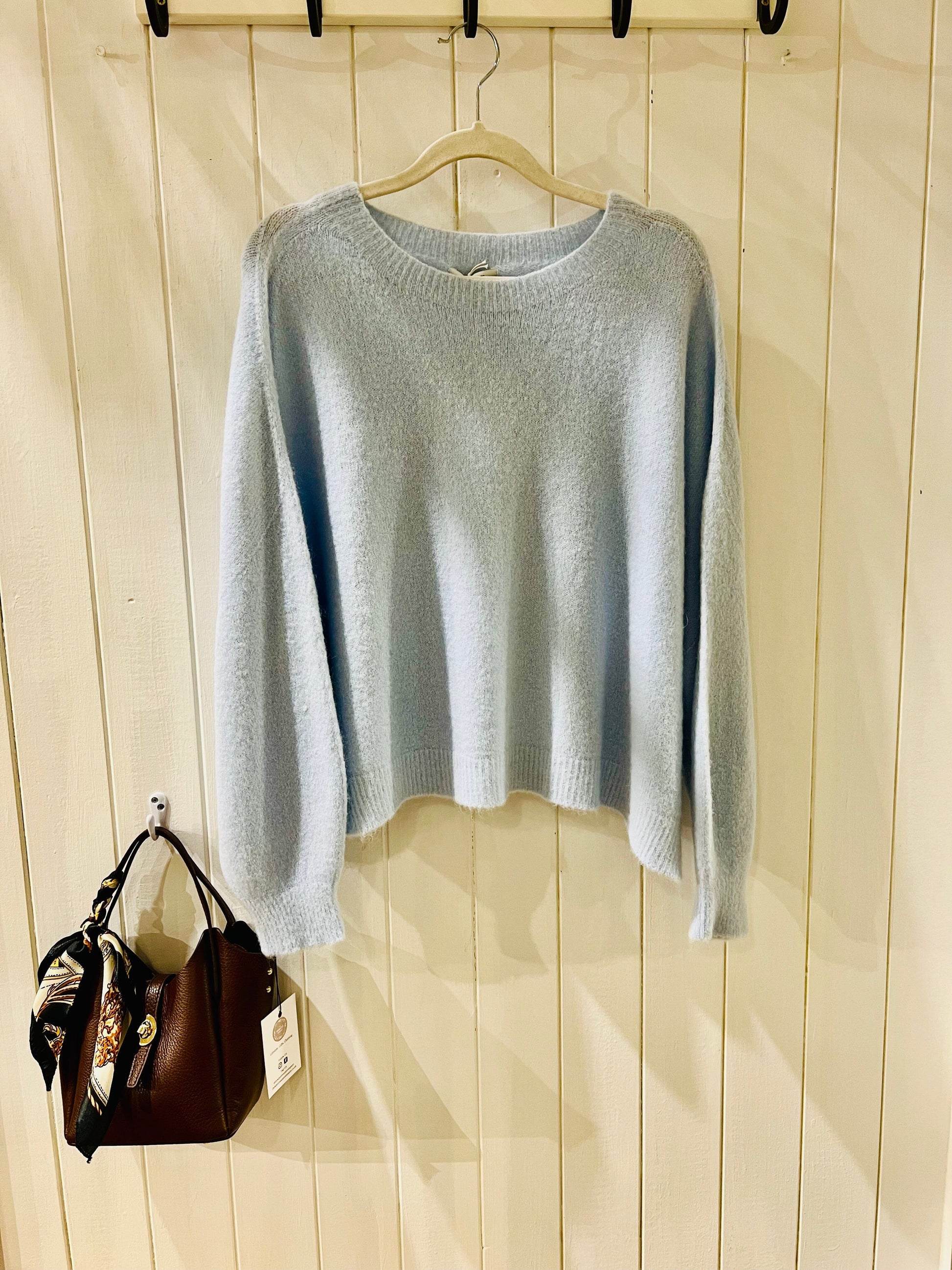 Avery Jumper | Multiple Colours Jumper Miss Sugar Baby Blue 