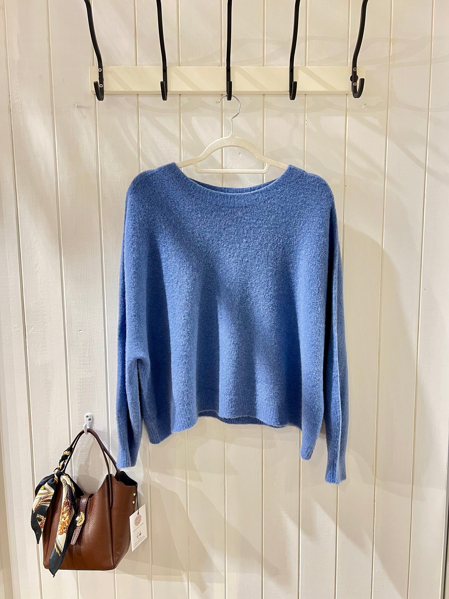Avery Jumper | Multiple Colours Jumper Miss Sugar Cornflower Blue 