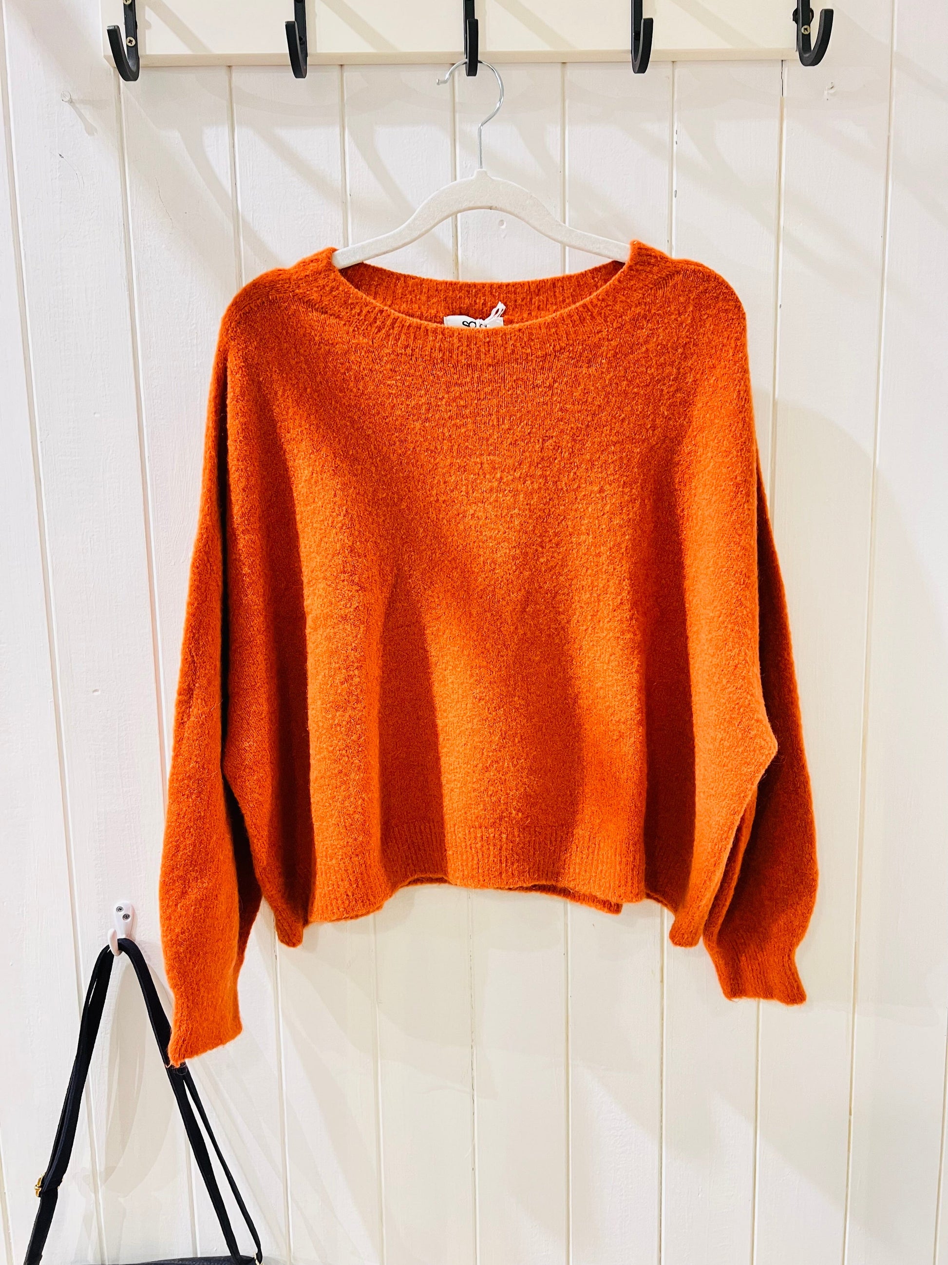 Avery Jumper | Multiple Colours Jumper Miss Sugar Rust 