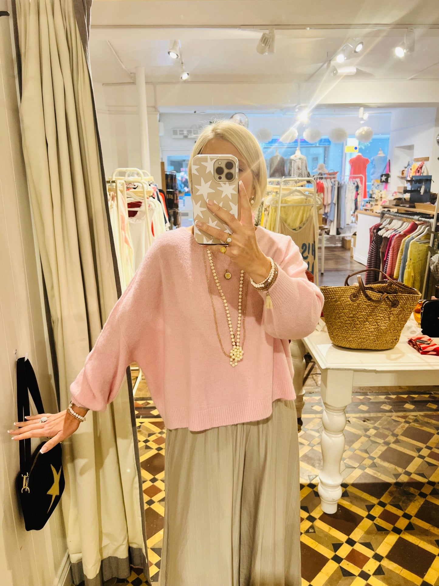 Avery Jumper | Multiple Colours Jumper Miss Sugar Shell Pink 