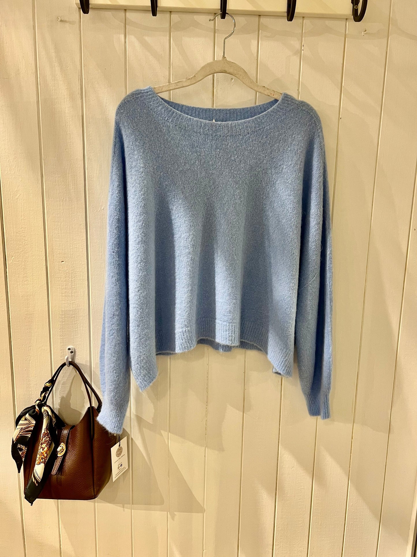 Avery Jumper | Multiple Colours Jumper Miss Sugar Sky Blue 