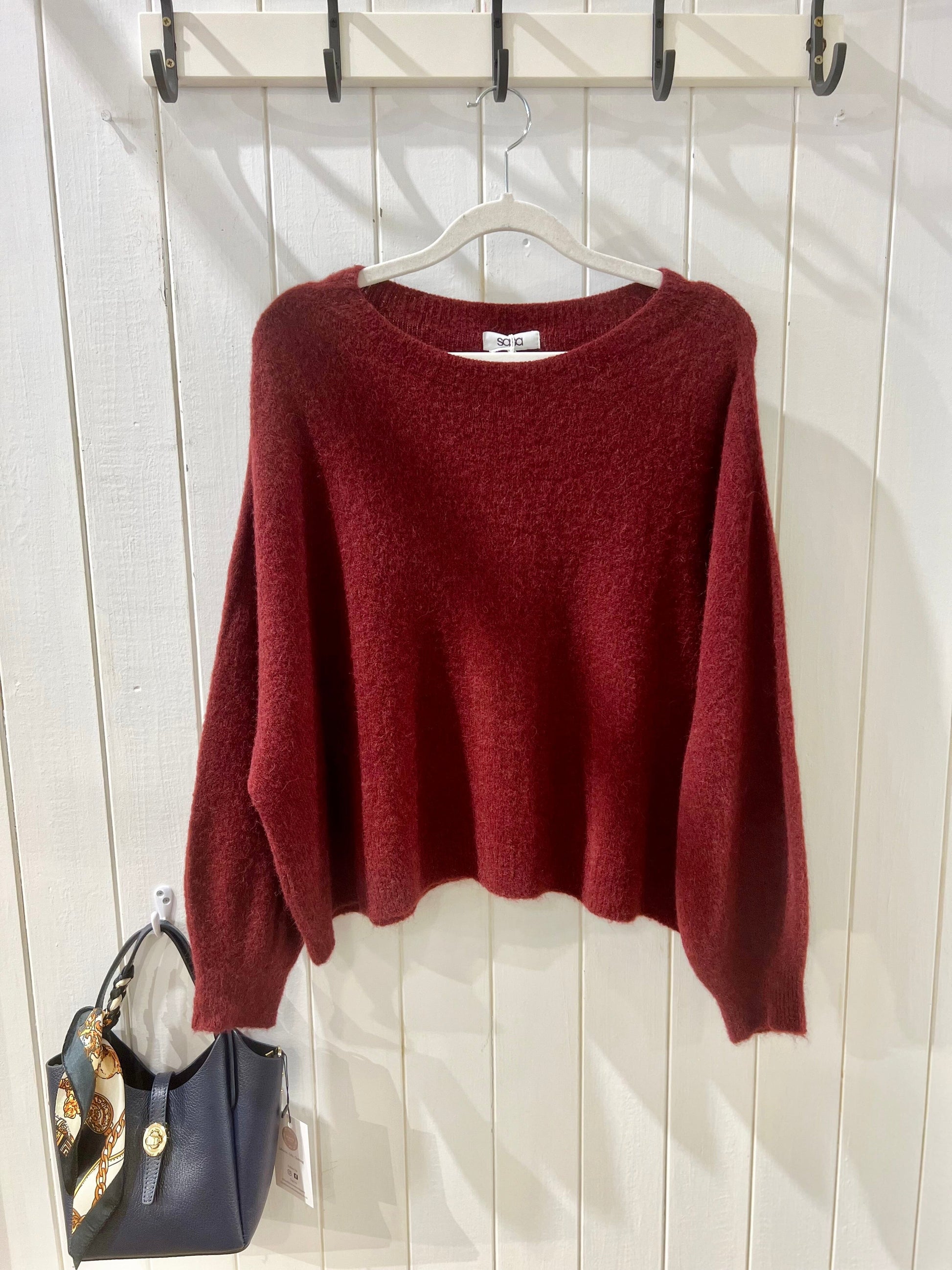 Avery Jumper | Multiple Colours Jumper Miss Sugar Wine 