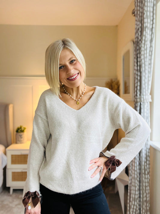 Avril Jumper | 3 Colours Knitwear Parisienne Collection 