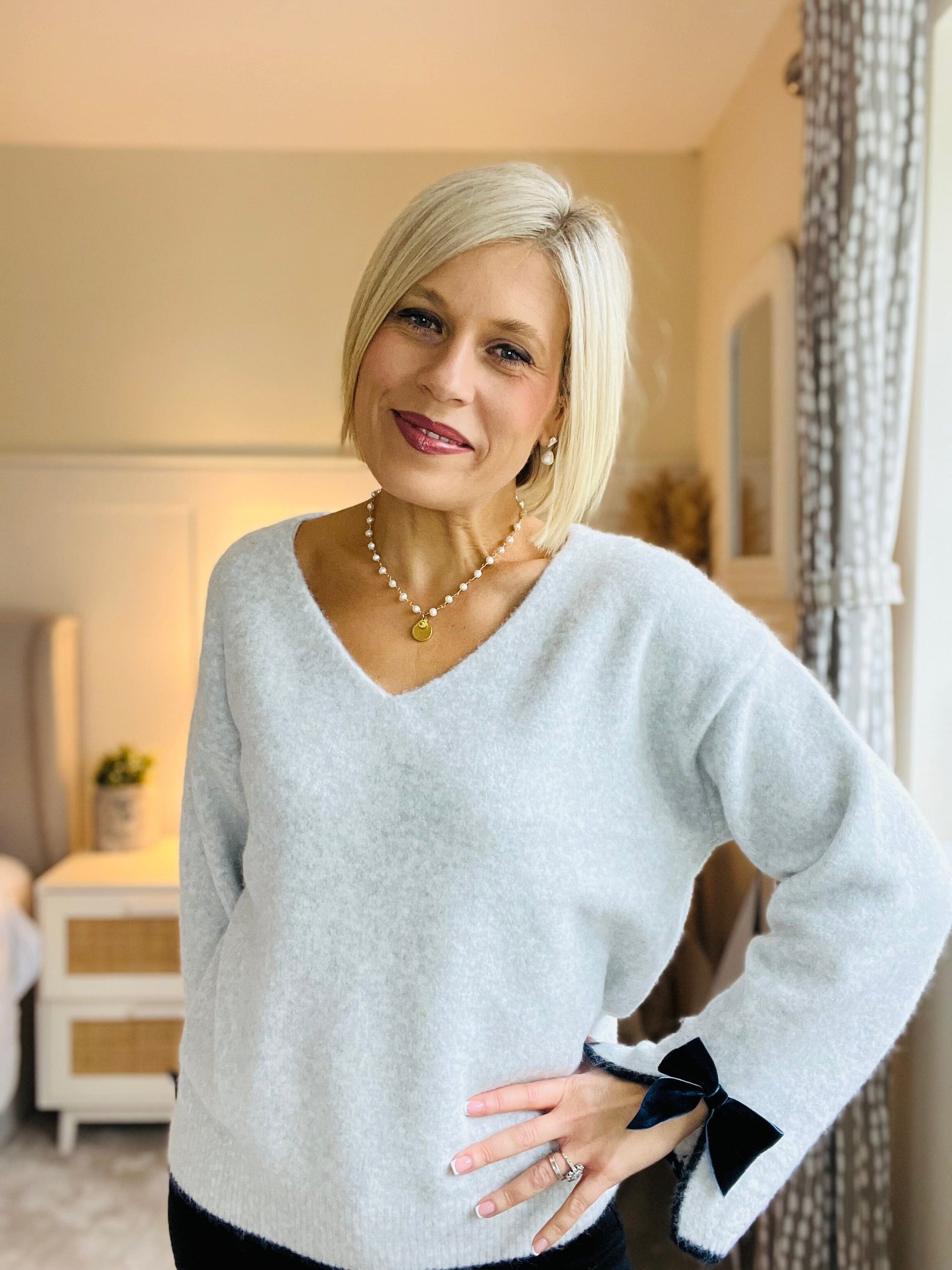 Avril Jumper | 3 Colours Knitwear Parisienne Collection 