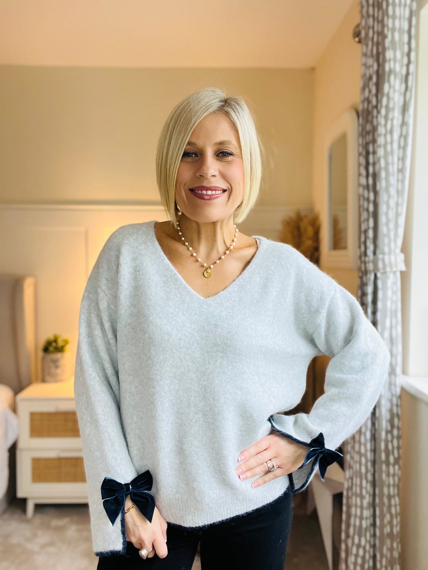 Avril Jumper | 3 Colours Knitwear Parisienne Collection 