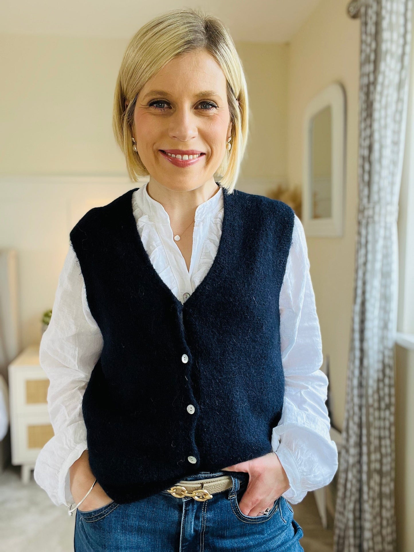 Ayla Waistcoat | 7 Colours Cardigan Miss Sugar 