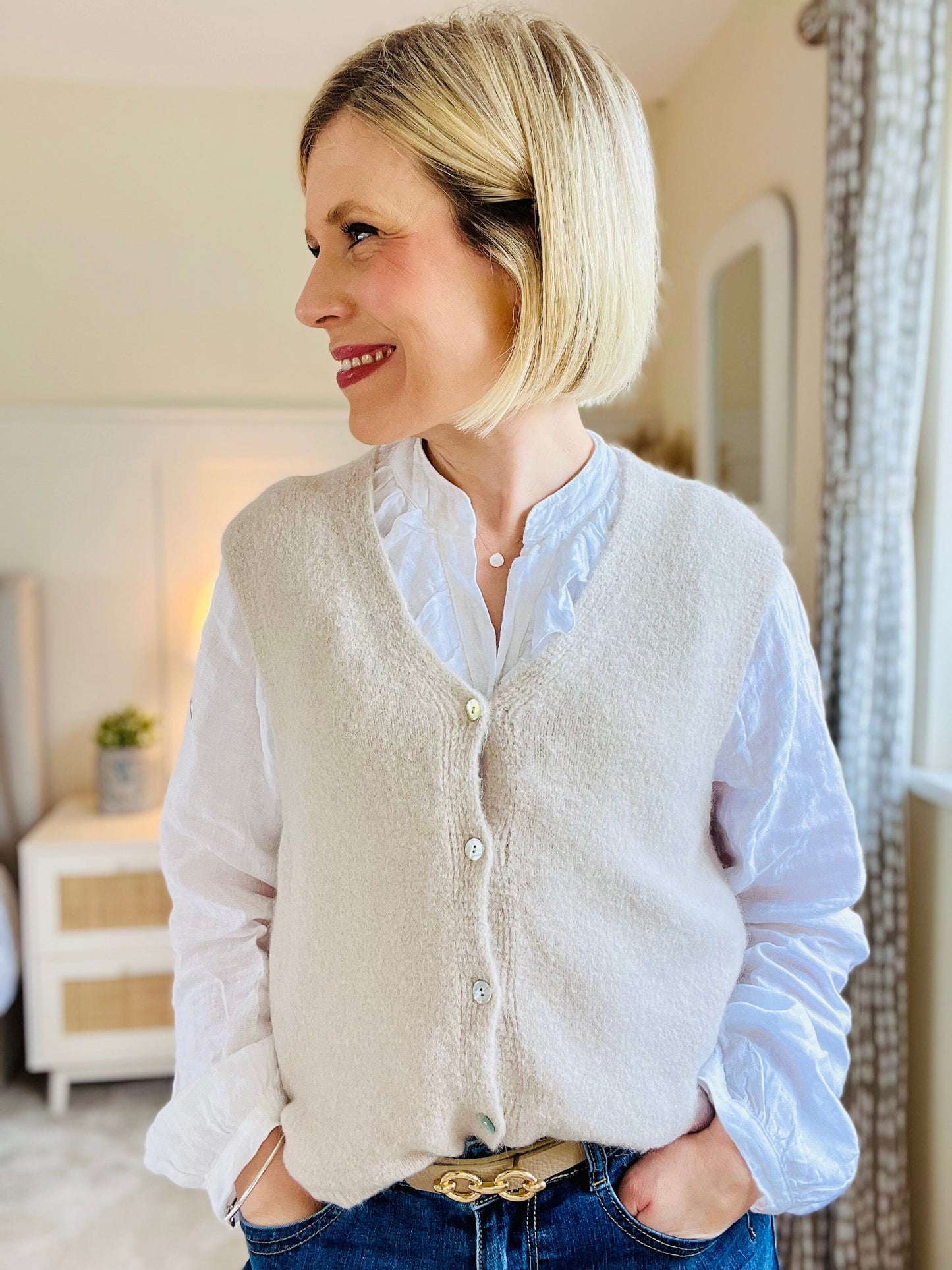 Ayla Waistcoat | 7 Colours Cardigan Miss Sugar 