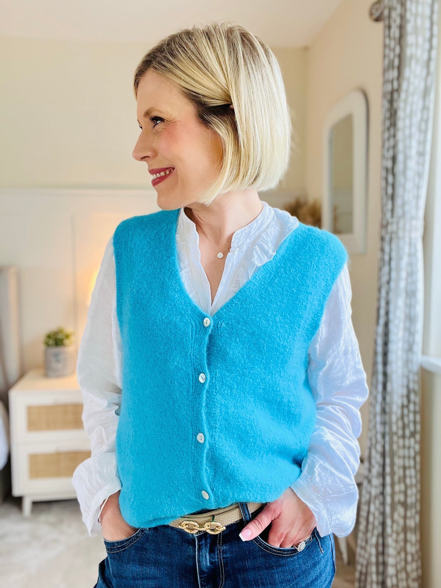 Ayla Waistcoat | 7 Colours Cardigan Miss Sugar 