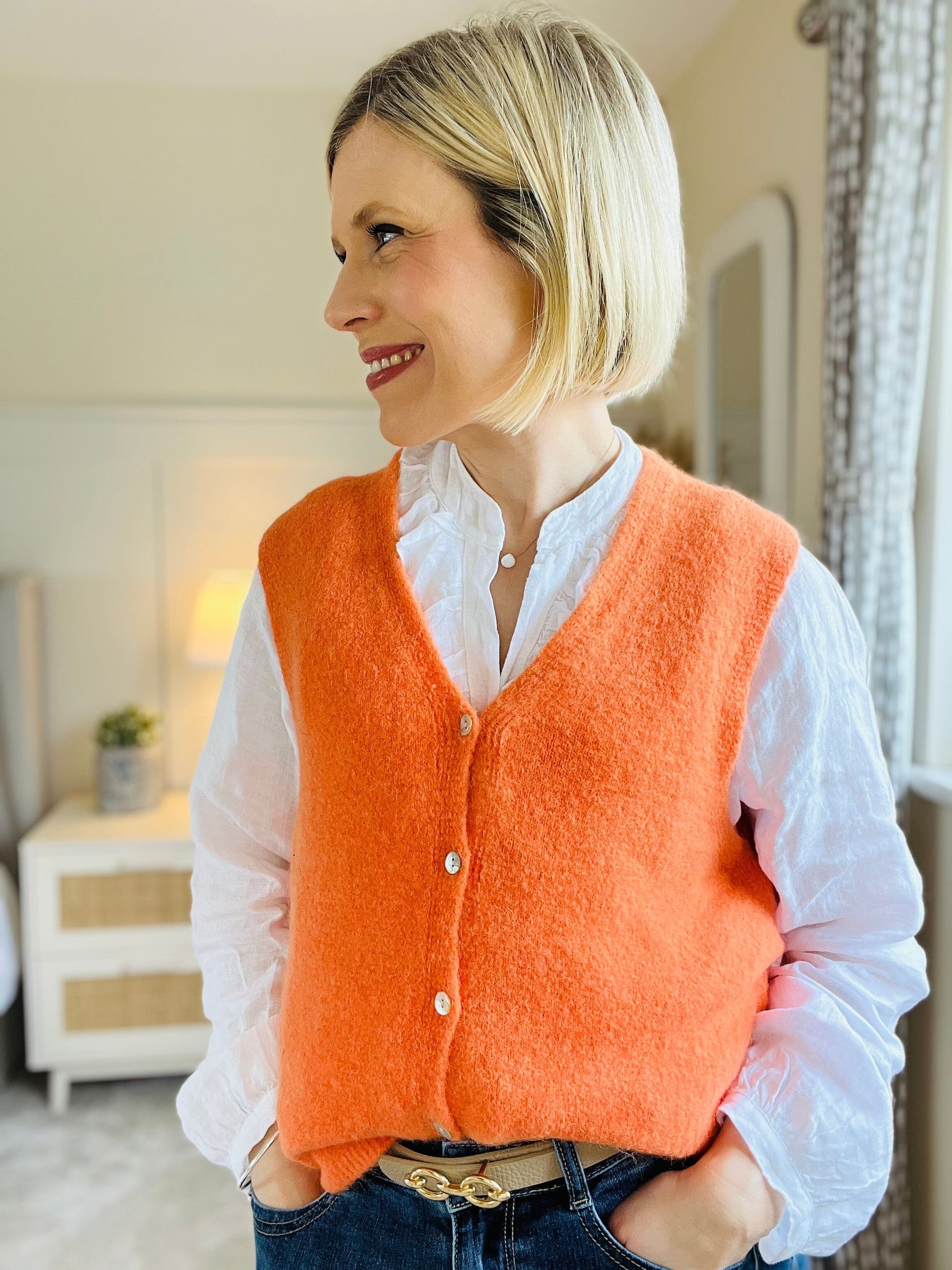 Ayla Waistcoat | 7 Colours Cardigan Miss Sugar 