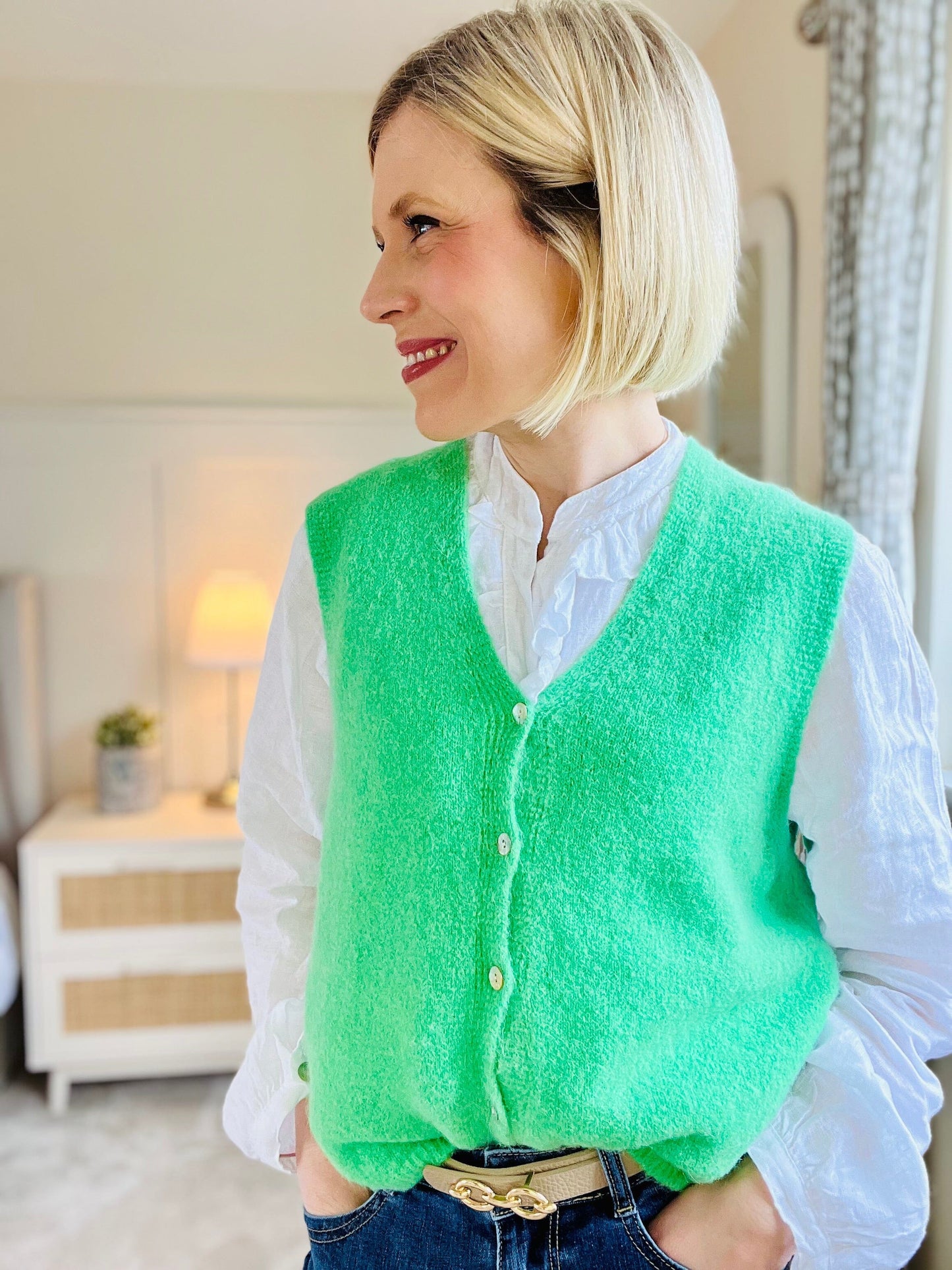 Ayla Waistcoat | 7 Colours Cardigan Miss Sugar 