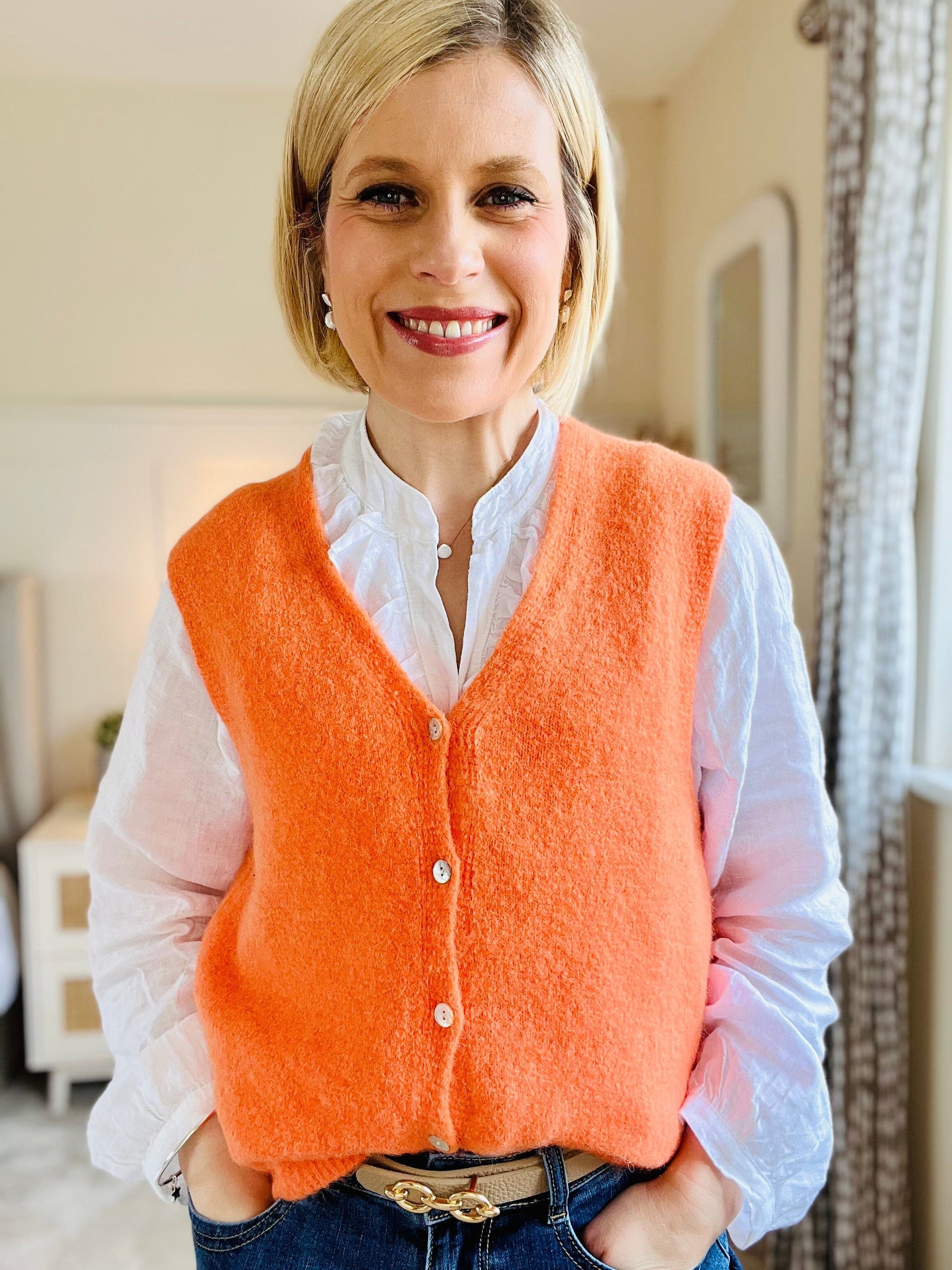 Ayla Waistcoat | 7 Colours Cardigan Miss Sugar 