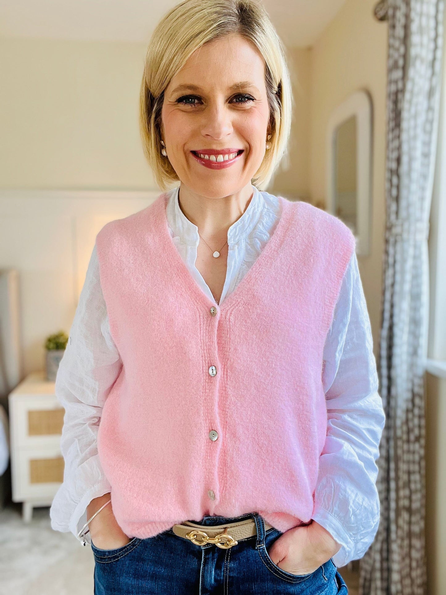 Ayla Waistcoat | 7 Colours Cardigan Miss Sugar 