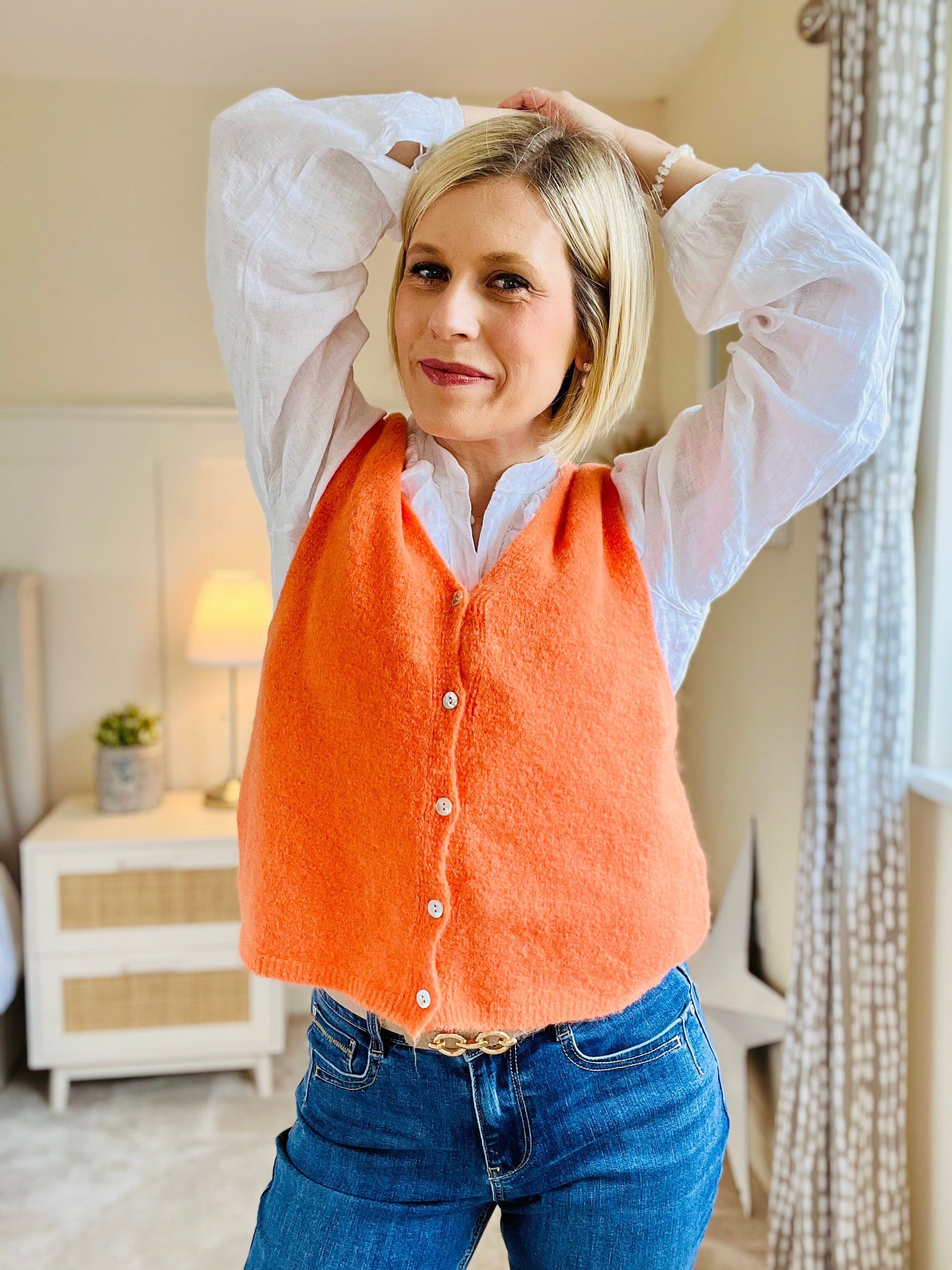 Ayla Waistcoat | 7 Colours Cardigan Miss Sugar 